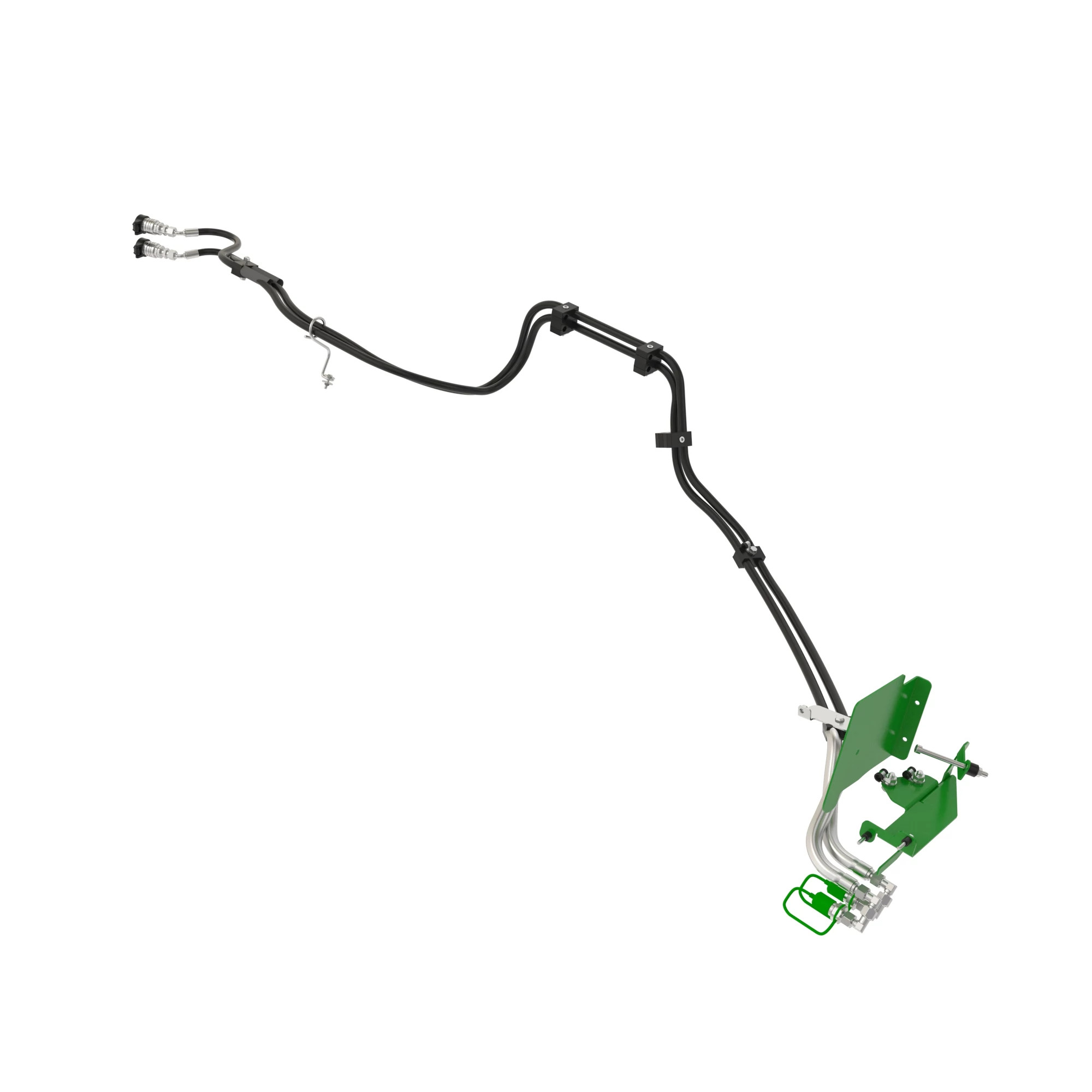 John Deere Hydraulic Coupler Rear Hook Up Attachment - BLV10996