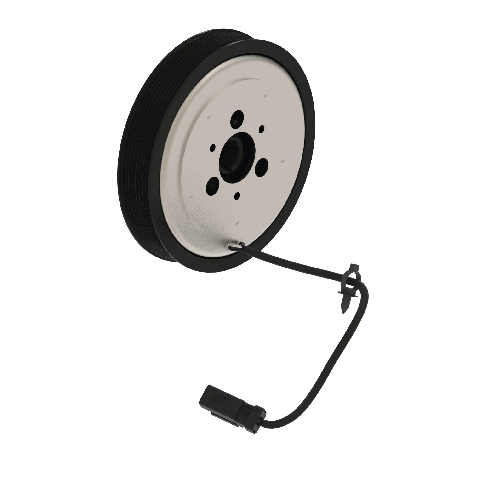 Air compressor clutch module
