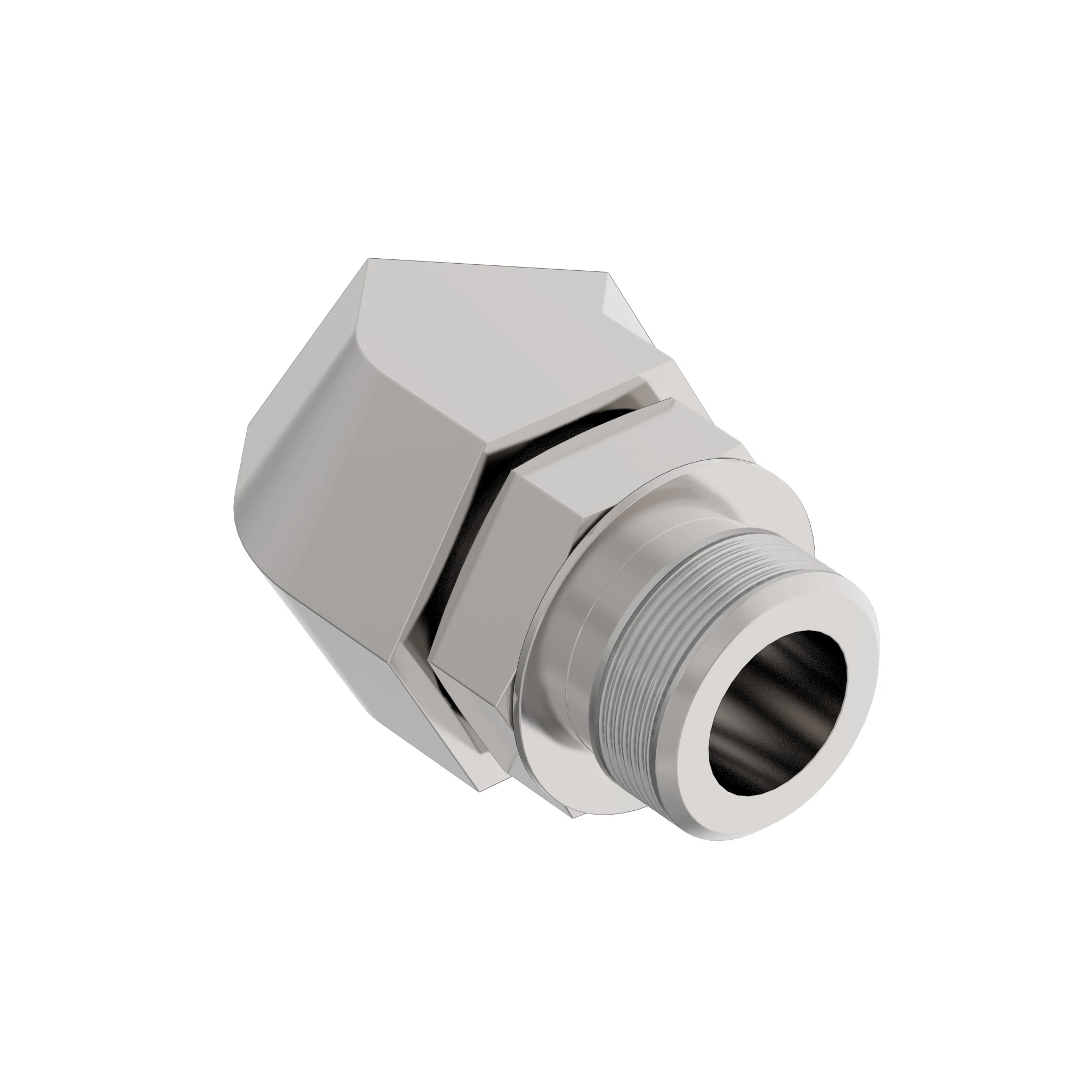 45 DEG SGT THD,ORFS, W/ MET HEX