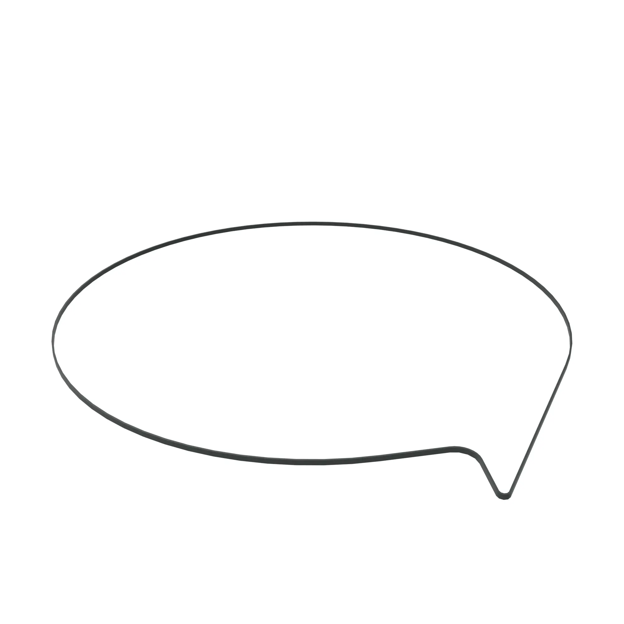 John Deere Radiator Screen Drive V-Belt, Effective Length 4000 mm (157 inch) - Z78860