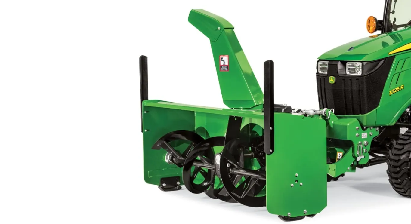 Front left studio view of 54-in Heavy-Duty Snow Blower