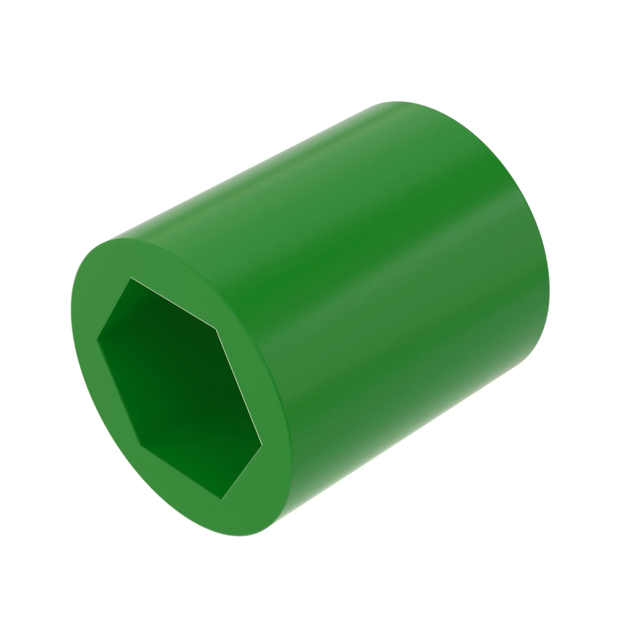 John Deere Round Outer Diameter and Hexagonal Internal Diameter Bushing - H208994