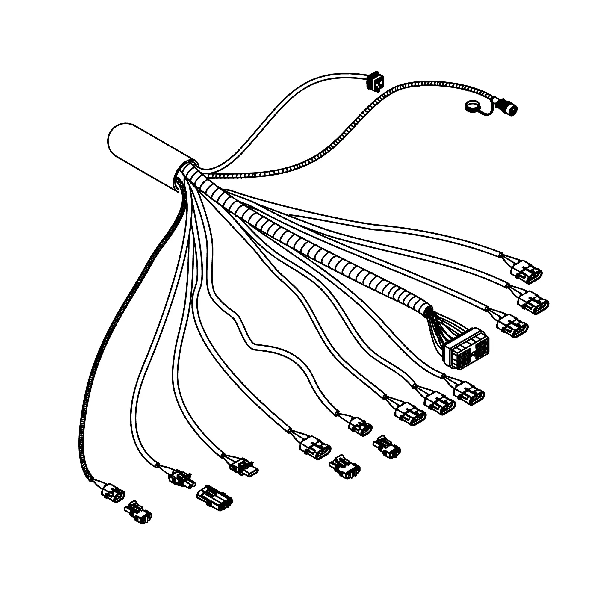 John Deere SeedStar™ Monitor Wiring Harness - AA54829