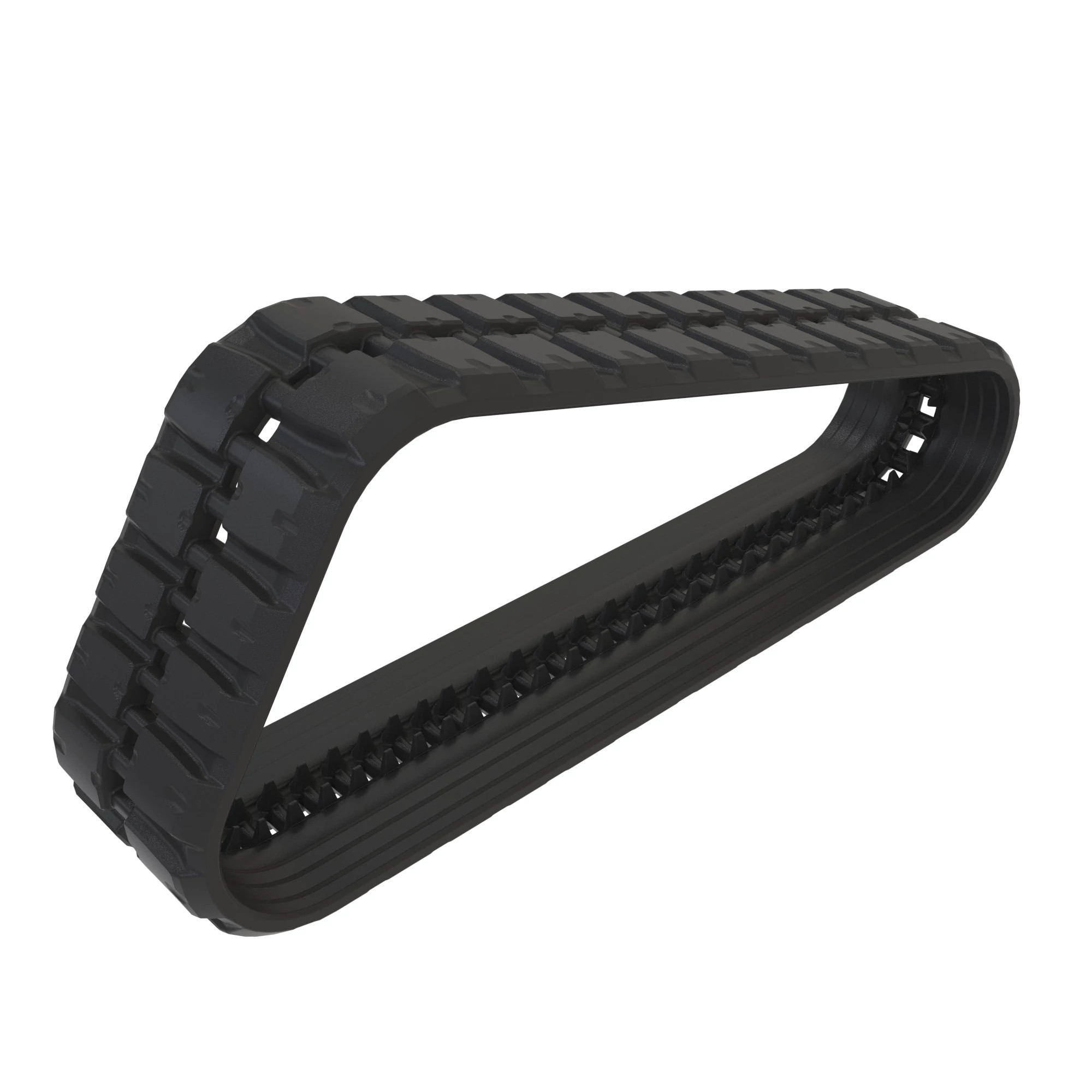 T445521: H-Block Tread Pattern (E1) Rubber Track, Width 450 mm, Pitch ...