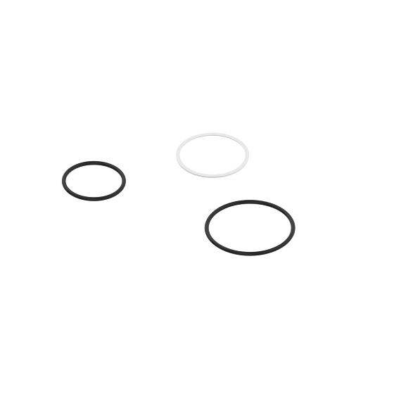 John Deere Valve O-Ring and Back-Up Ring Kit - AH209121