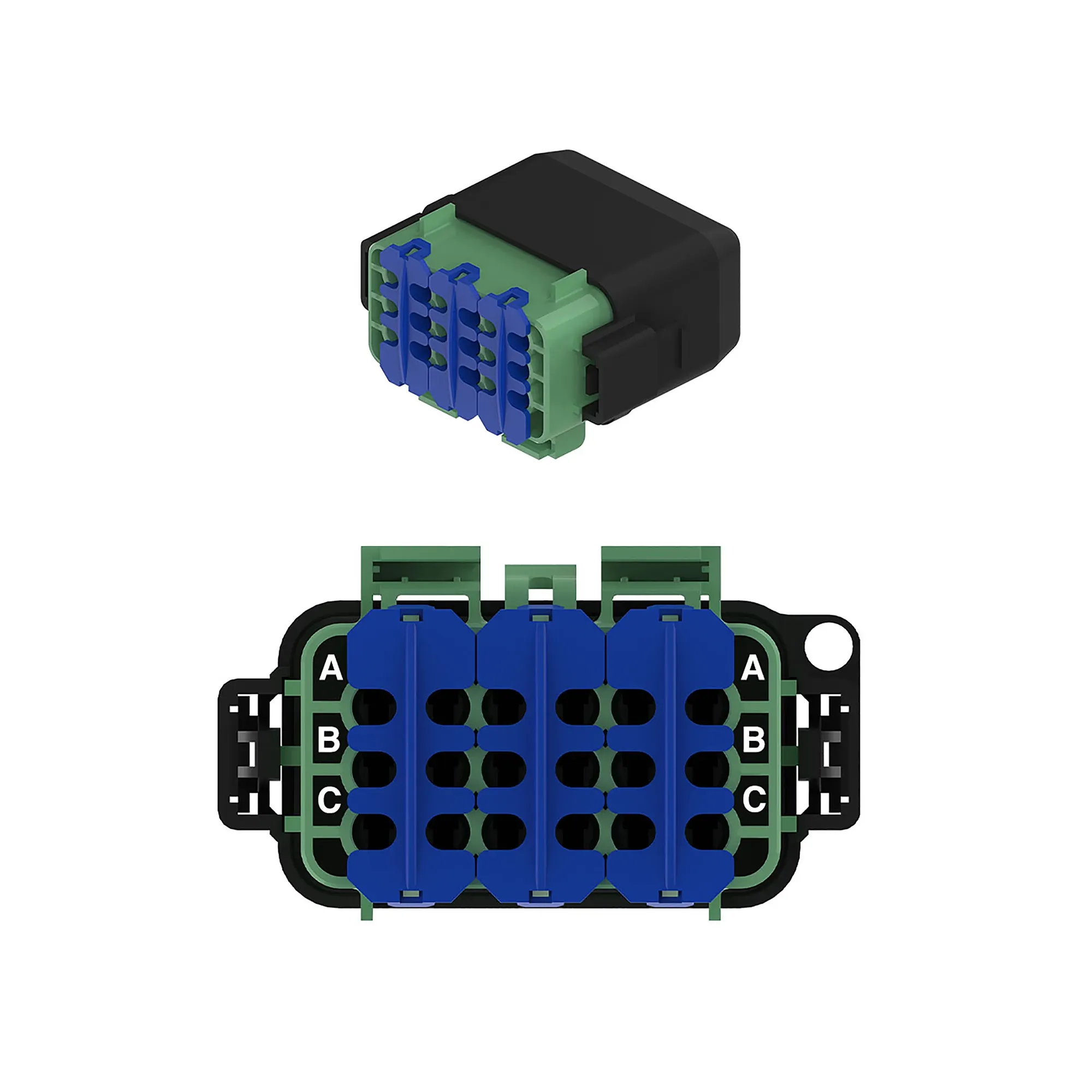 John Deere Electrical Load Center, 18 Way Load - AT470045