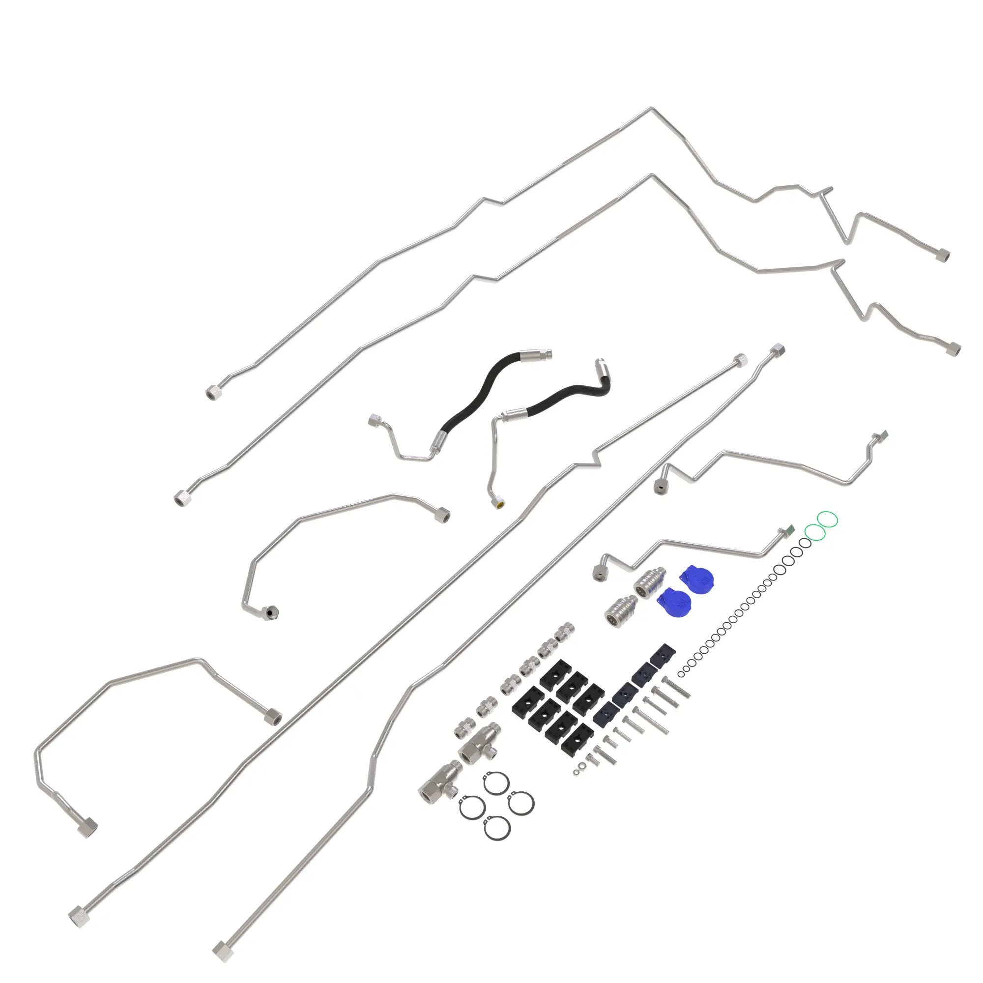 Kit, 2 additional front SCV, couplers and lines, MW34-MW54