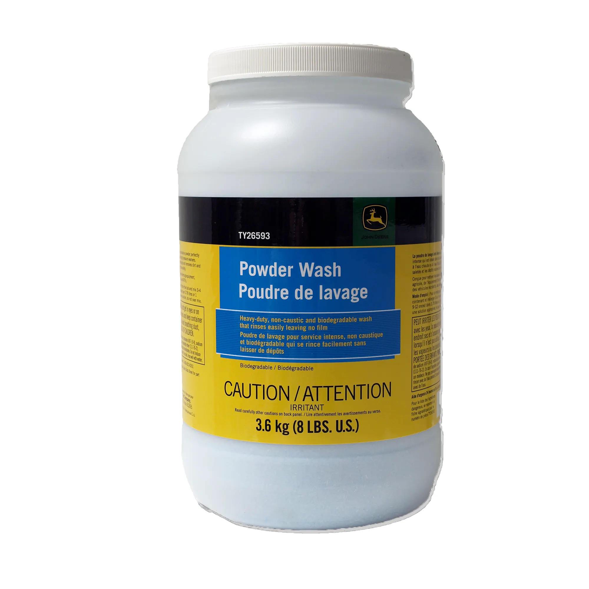 John Deere Performance Powder Wash, 3.6 kg (8 Pound) - TY26593