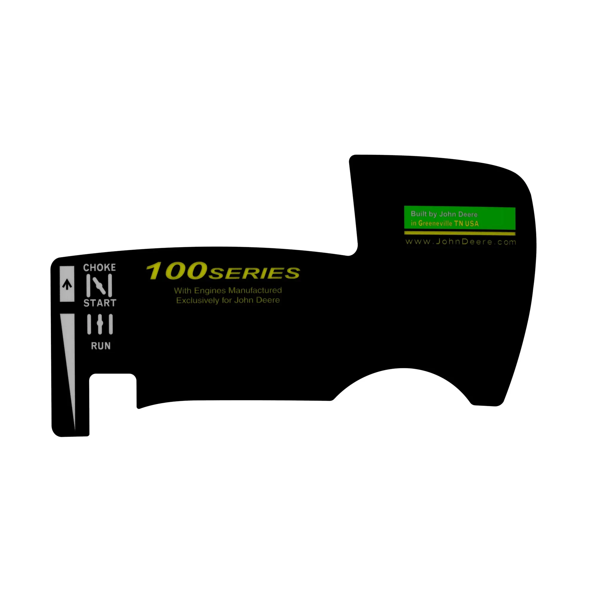 John Deere Dashboard Control Label - GX25926