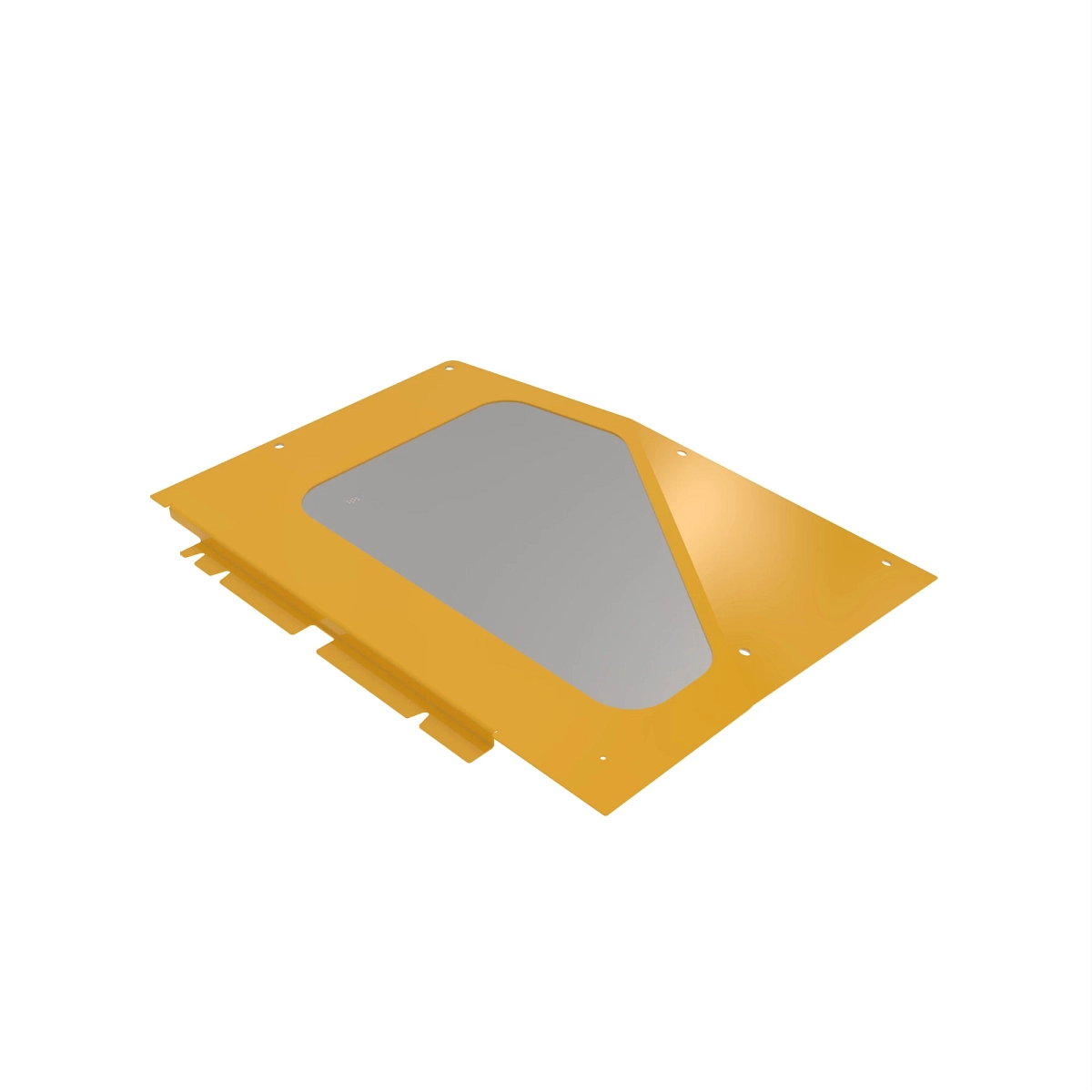 LH Engine Side Shield Yellow