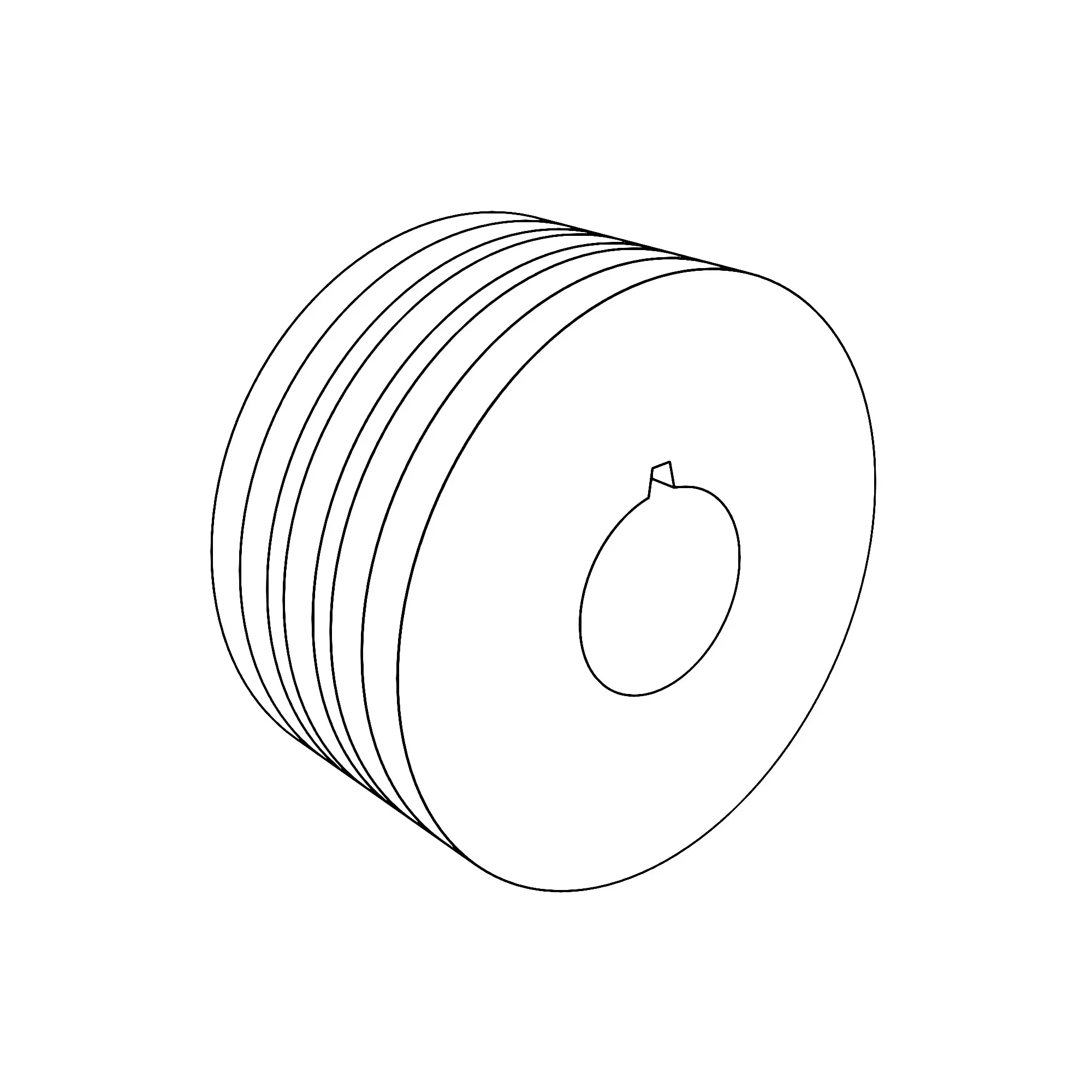 John Deere Alternator Pulley - R43828