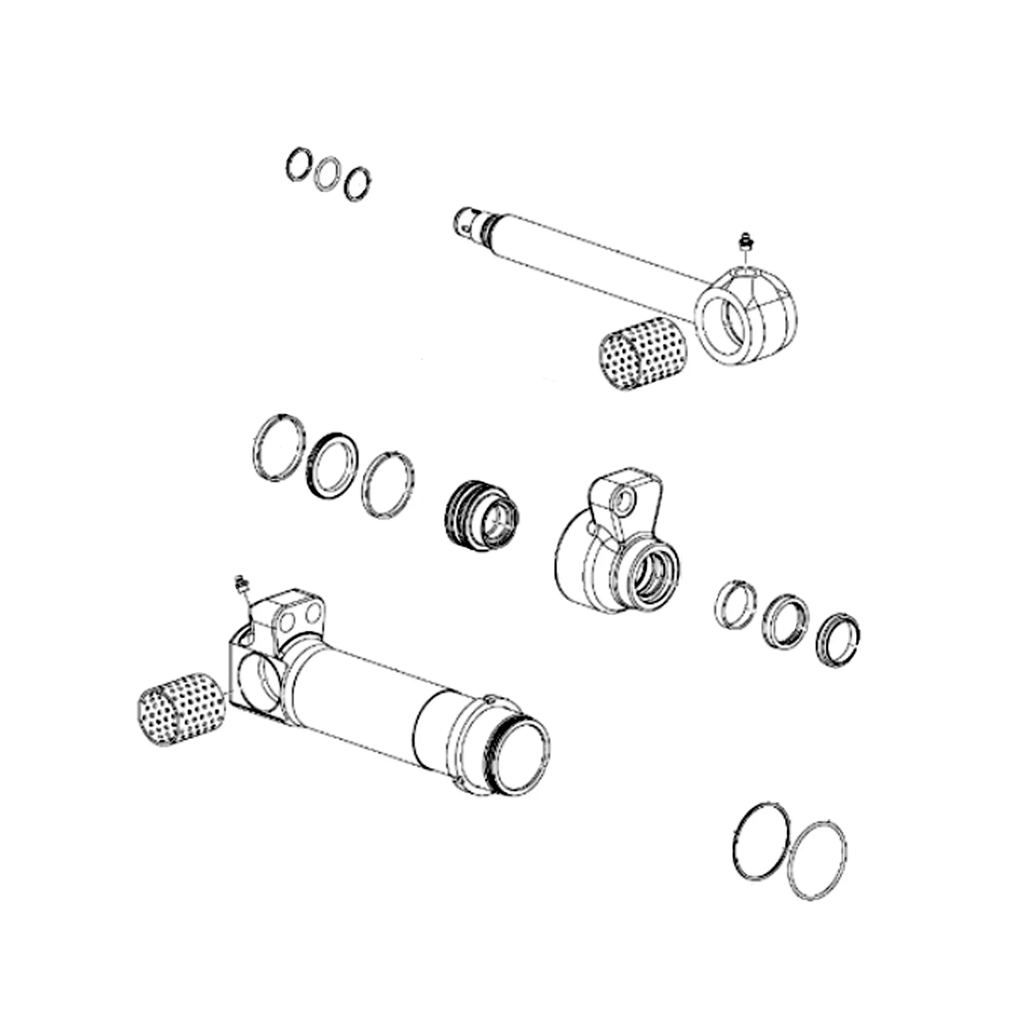 John Deere Grapple Hydraulic Cylinder - F690189
