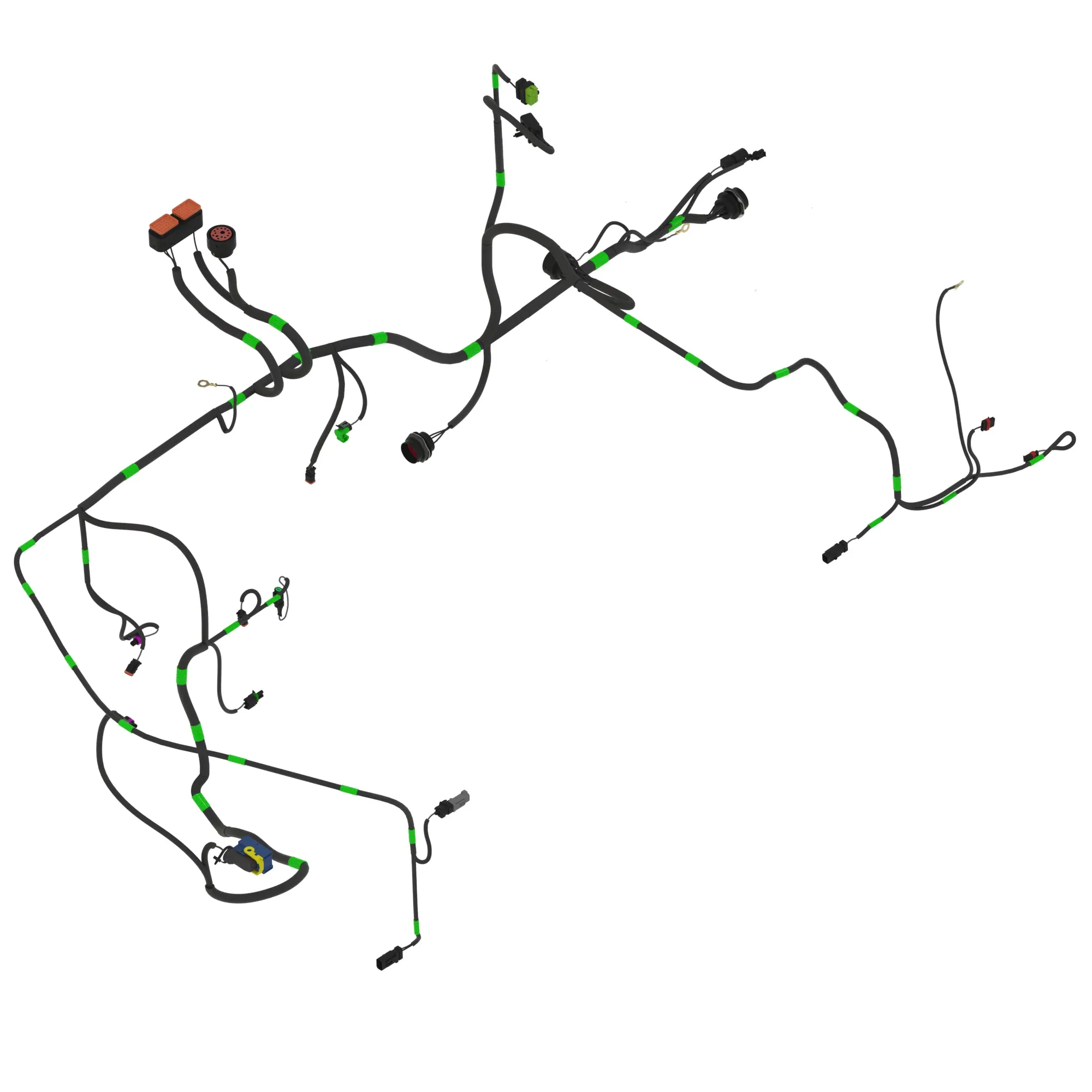 John Deere Engine Frame Harness - AT551762