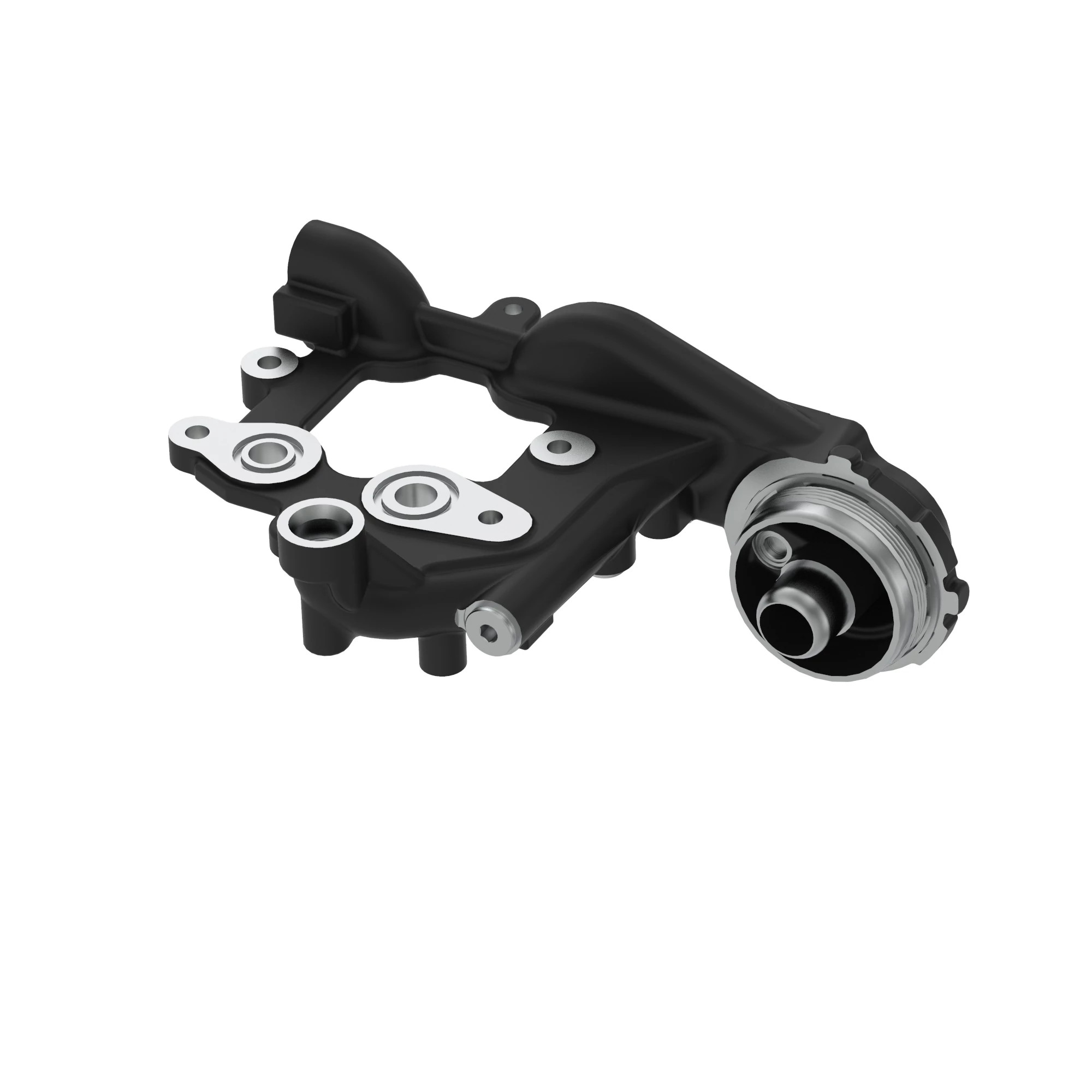 John Deere Engine Oil Filter Head - DZ103118