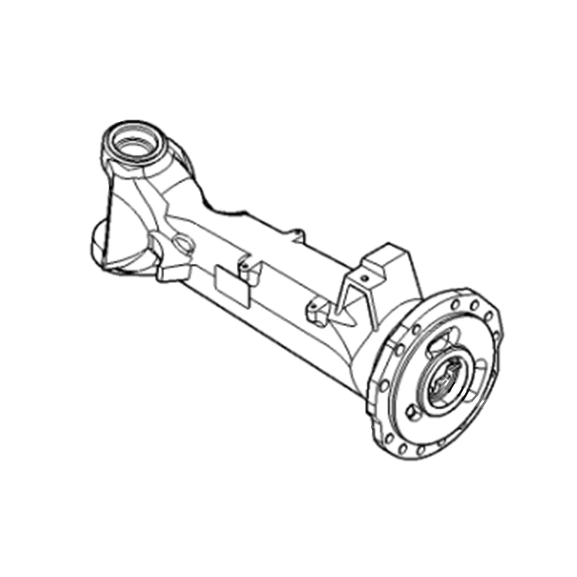 John Deere Short Axle Housing, Left Side - AL224240