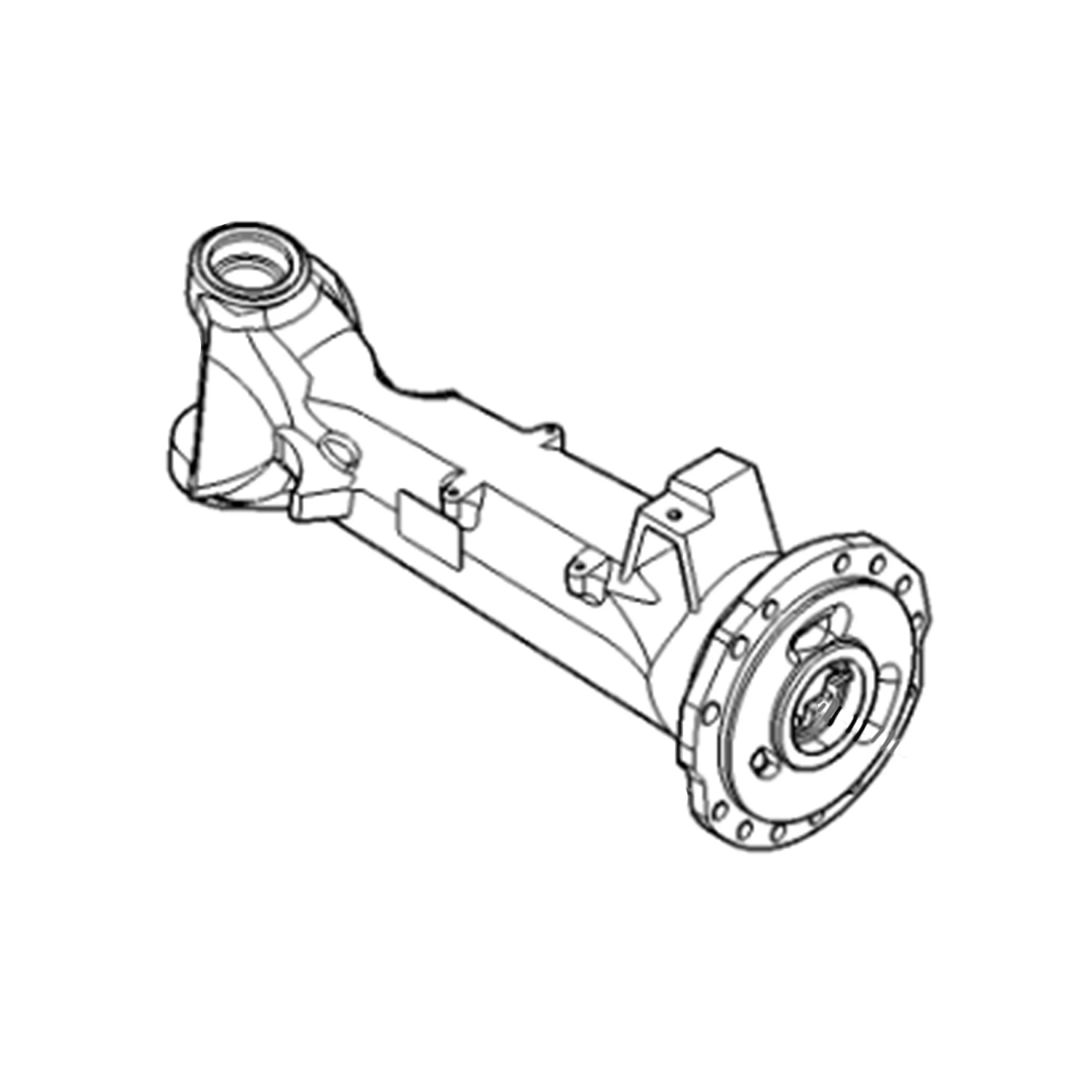 Short Axle Housing LH With