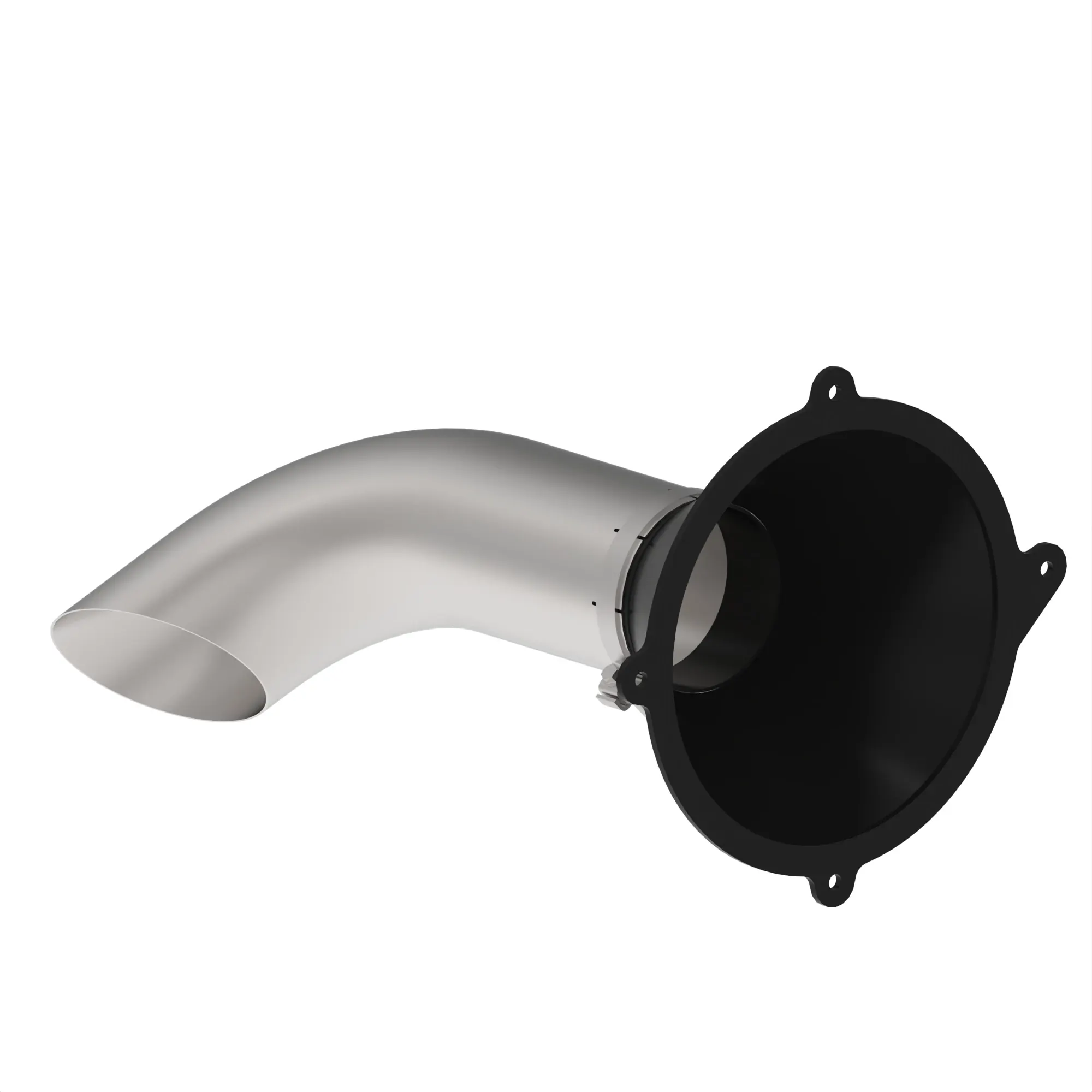 EXHAUST PIPE, EXHAUST STACK, CHROME