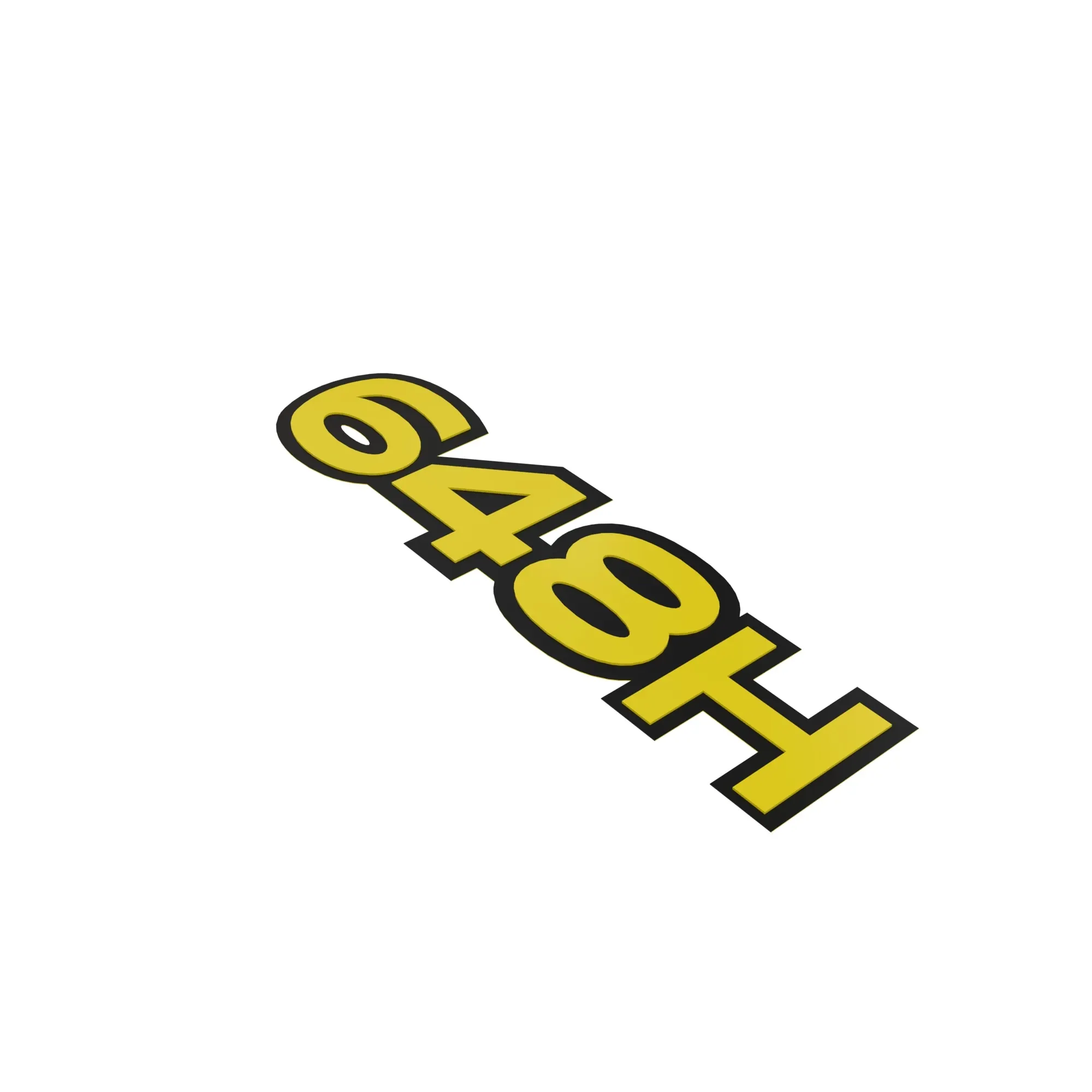 John Deere 648H Model Label - T264008