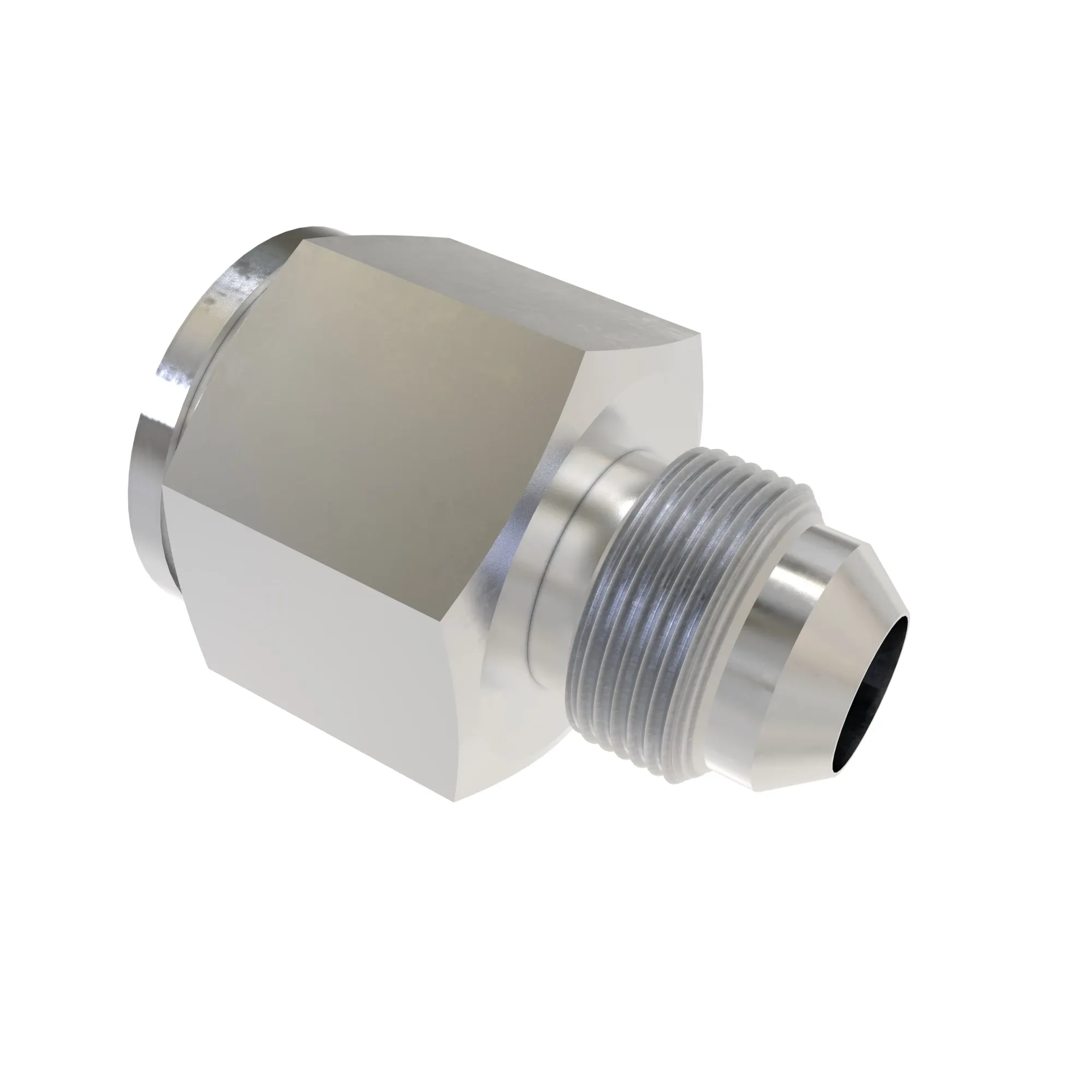 John Deere Straight Hydraulic Male to Female Fitting - H87779