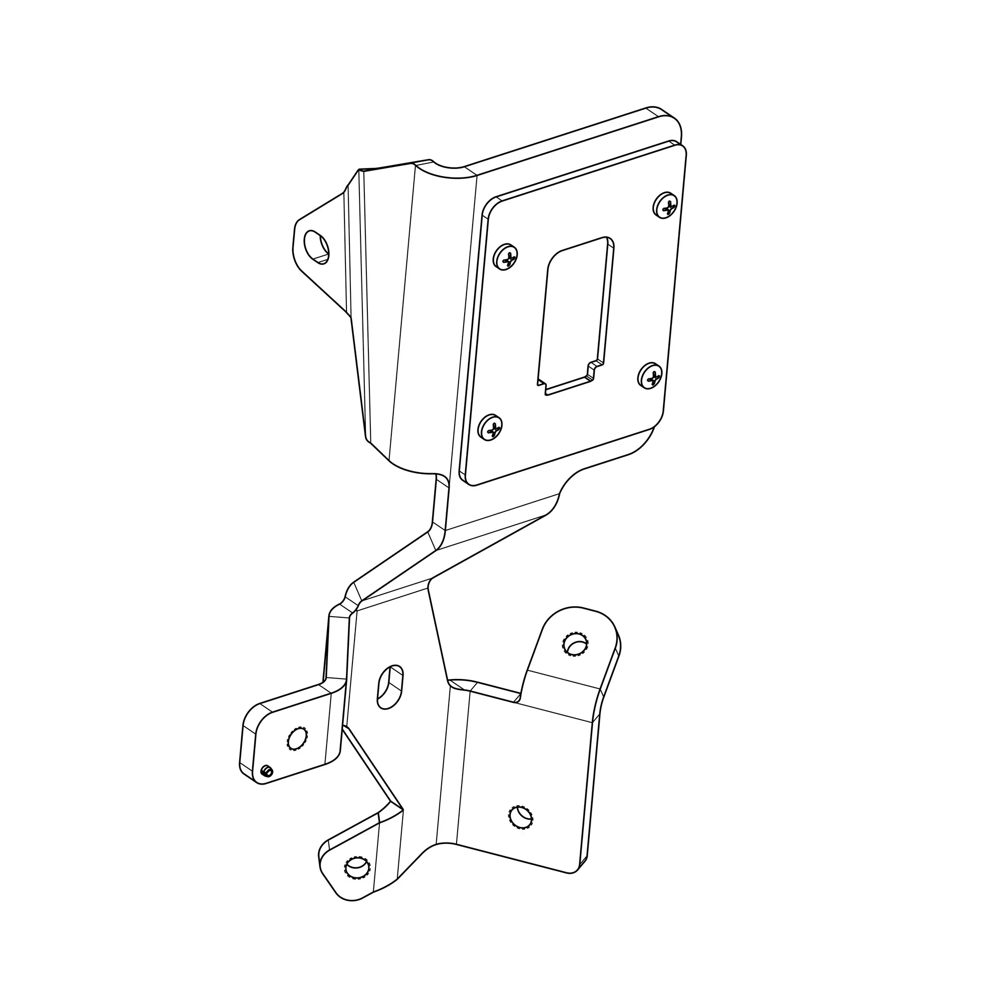 John Deere Vehicle Harness Support Bracket - DZ116690