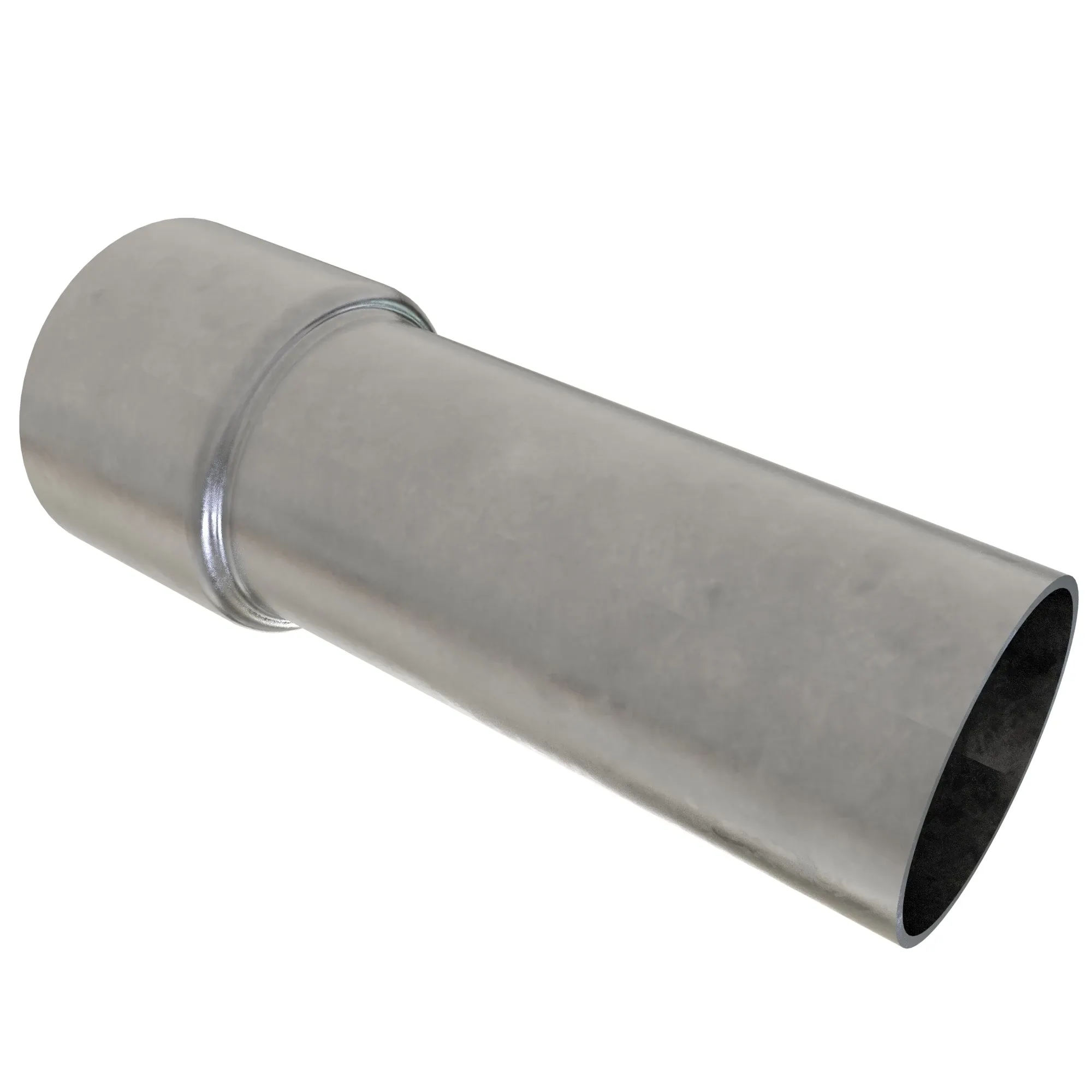 EXHAUST PIPE, ASSY., ROUND 6-CYL. / VERTICAL