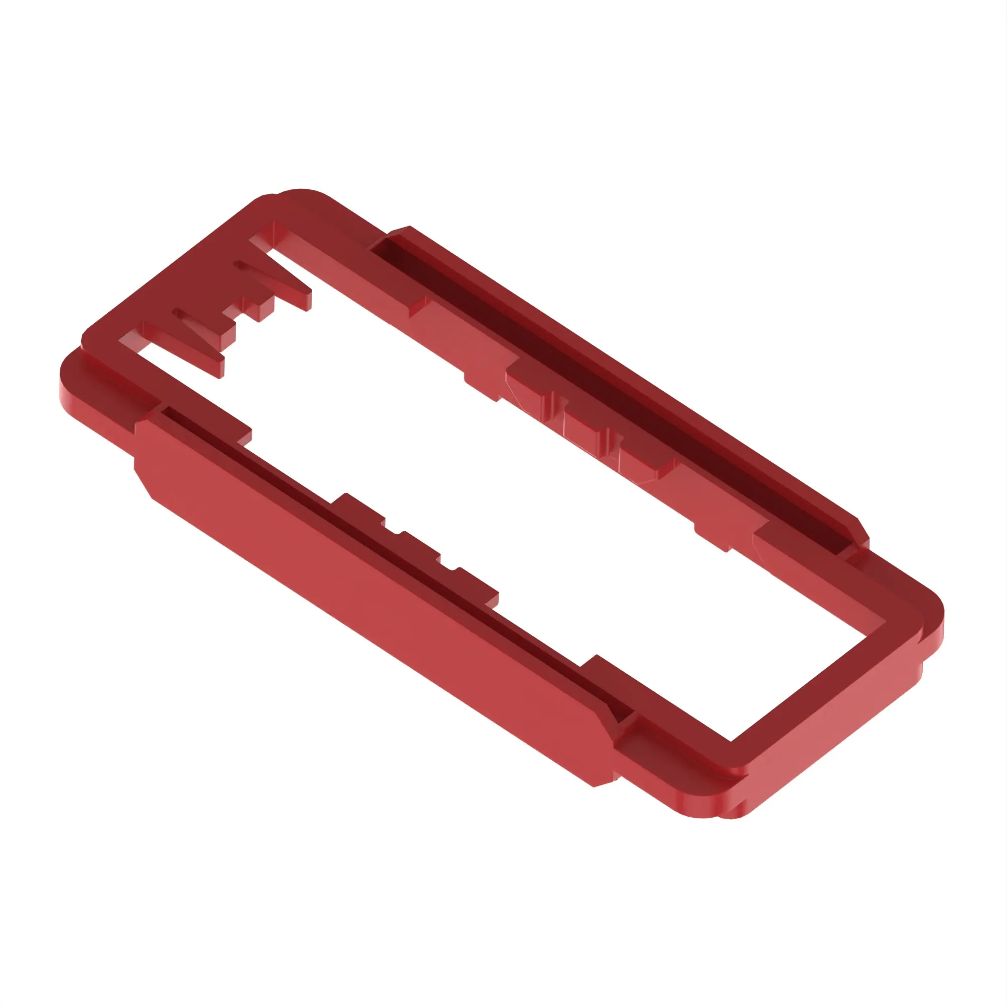 ACCY TYCO AMPSEAL MNTCLIP RED PLSTC