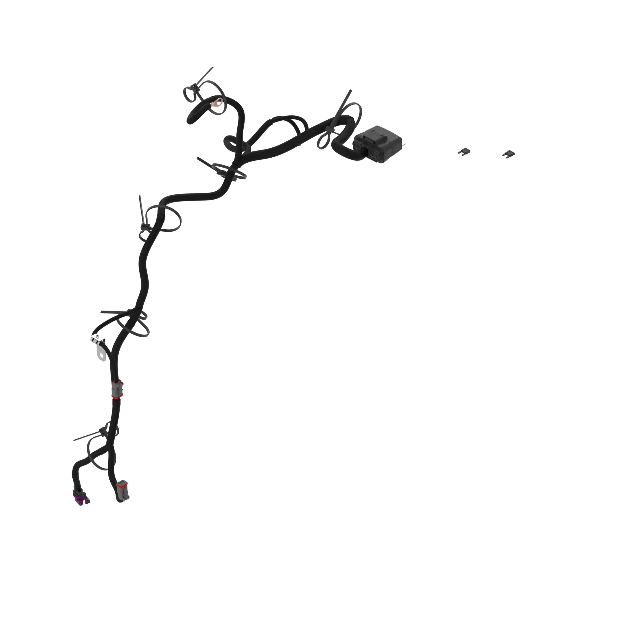 John Deere Triple SCV Wiring Harness - LVA24235