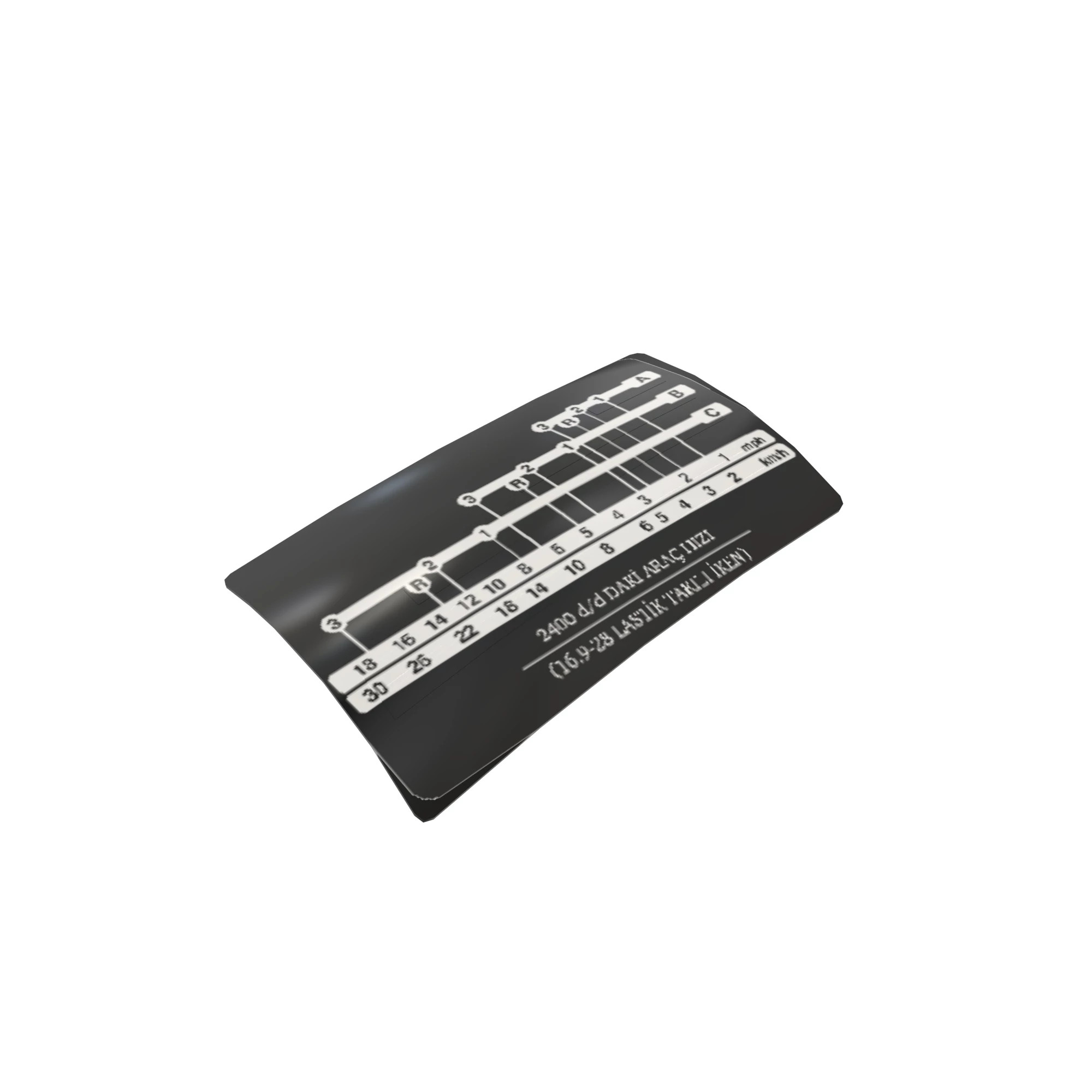 LABEL, GROUND SPEED