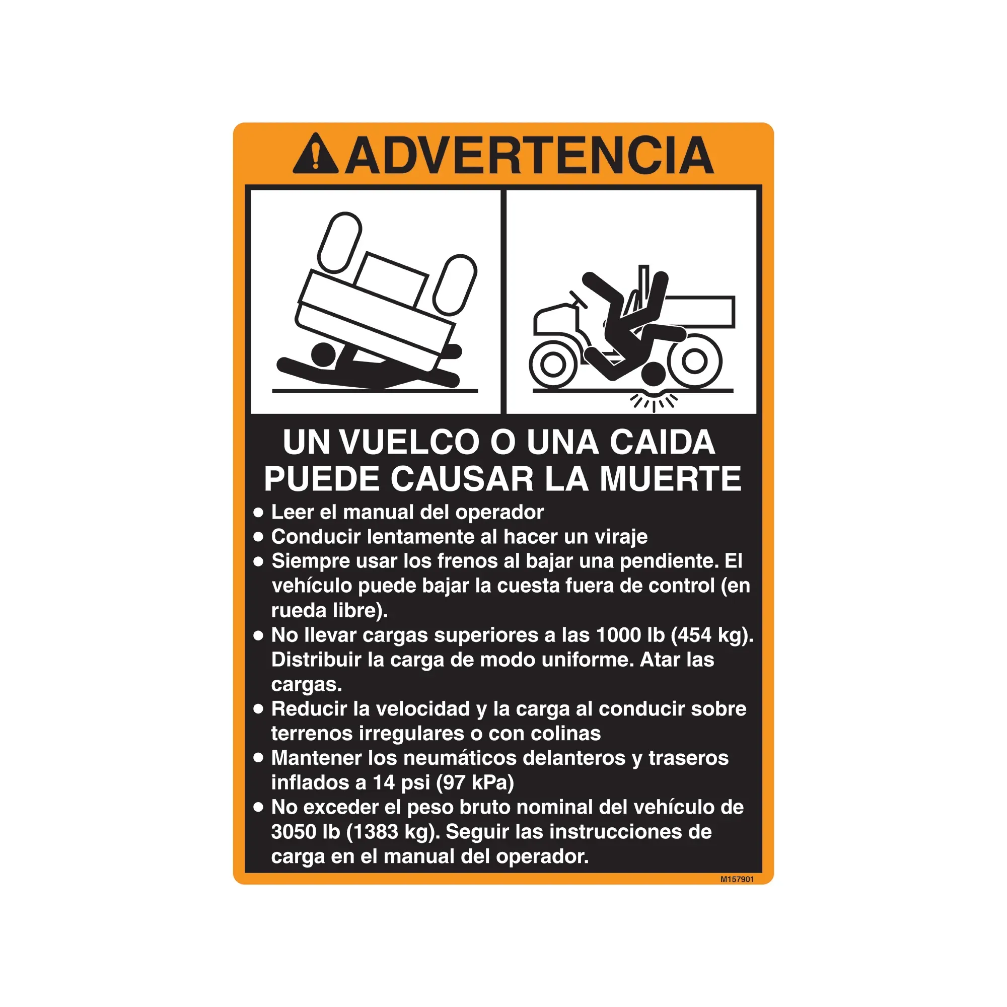 John Deere Label - M157901