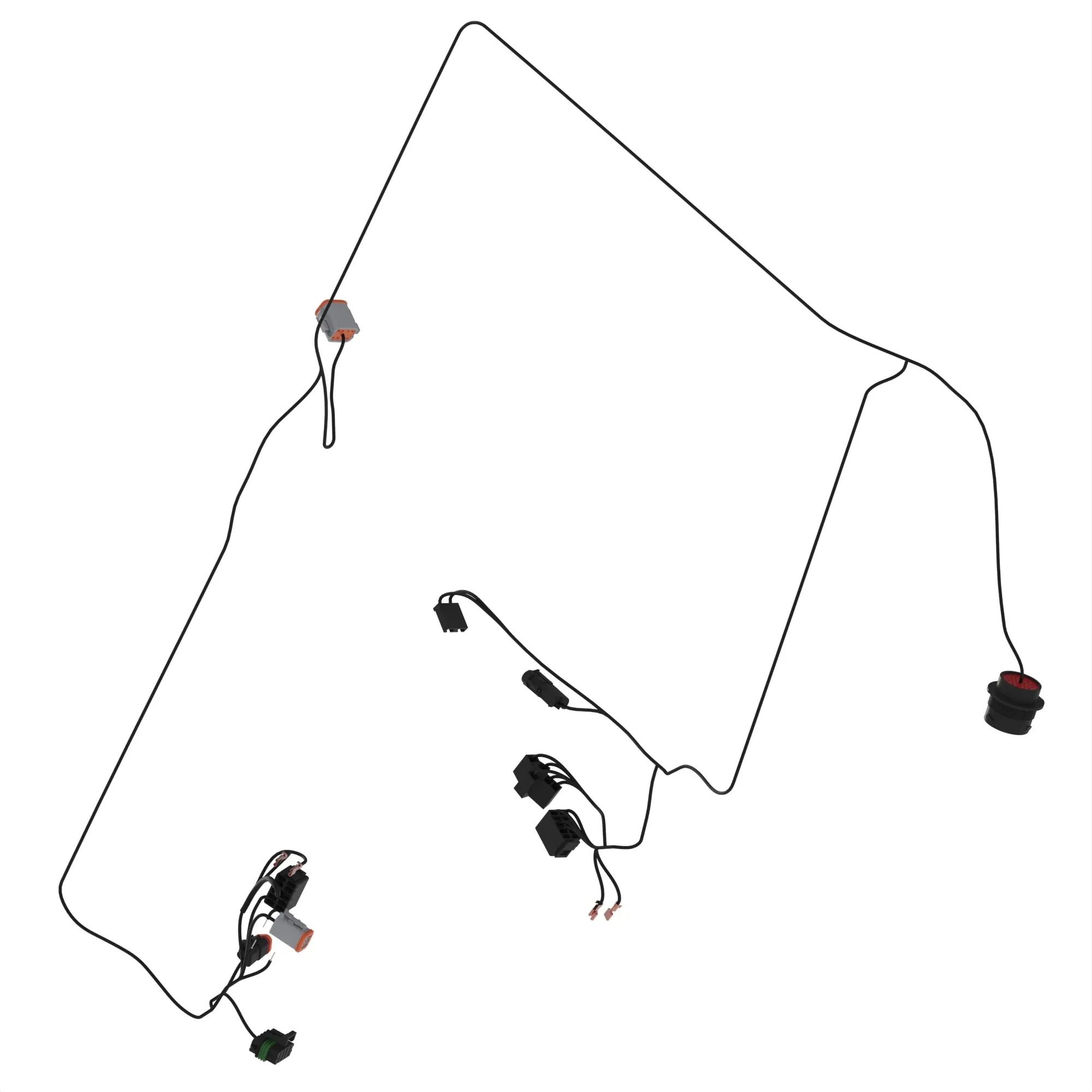 John Deere RH Console Harness - AT410381