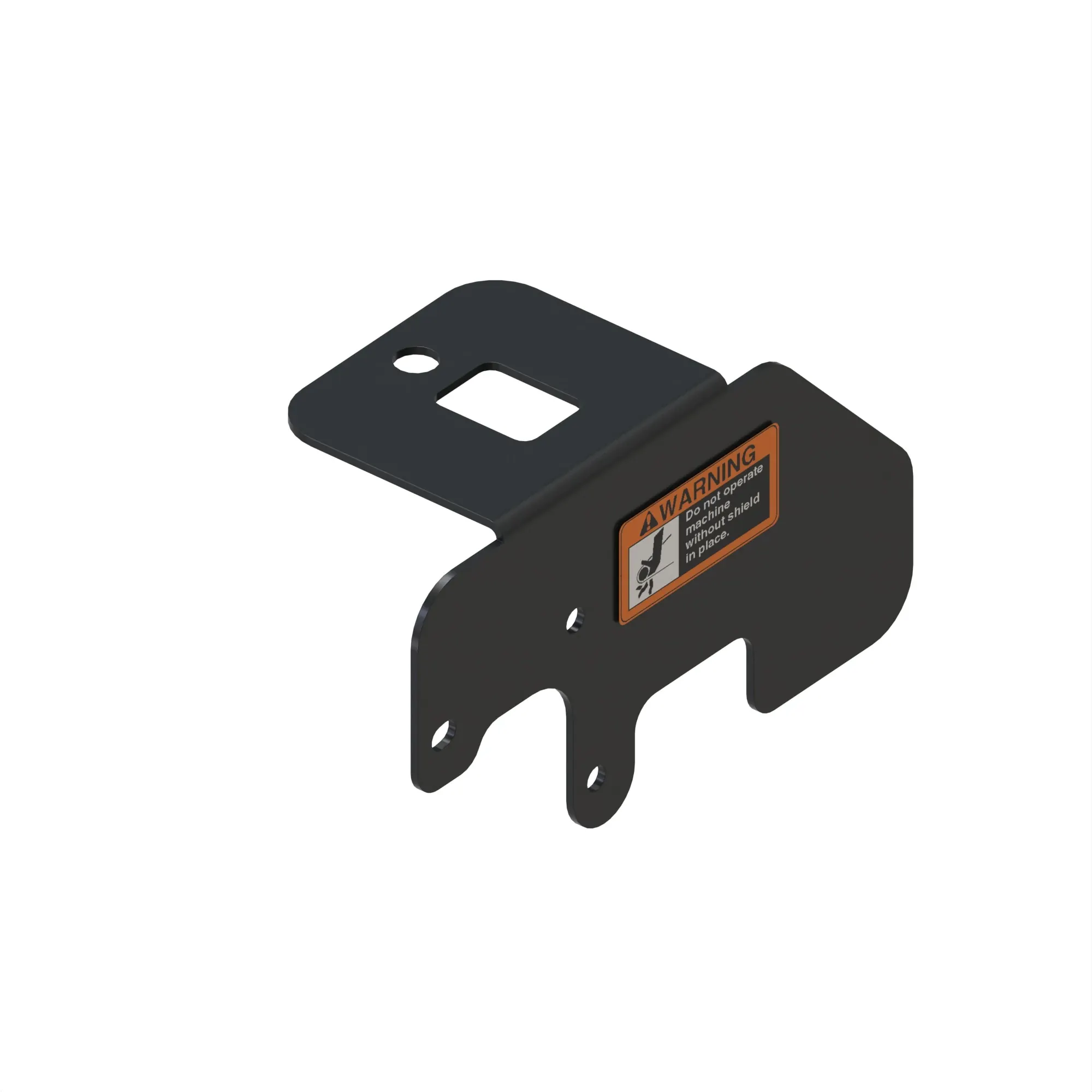 BRACKET, COVER W/LABEL