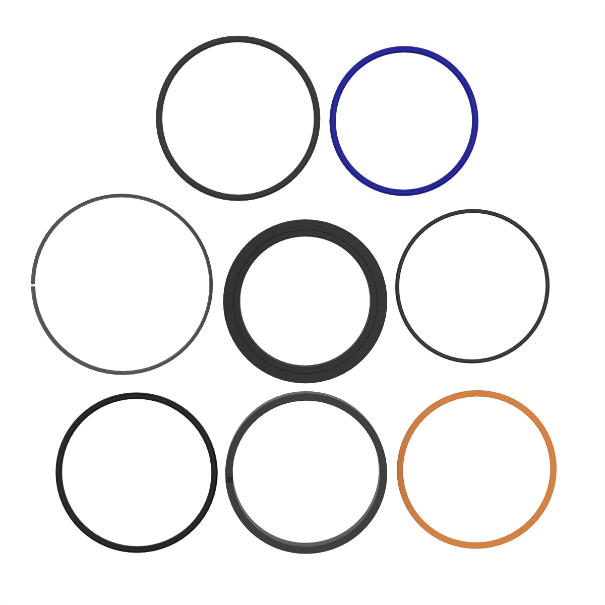 Hydraulic Cylinder Kit, Bore Seal K