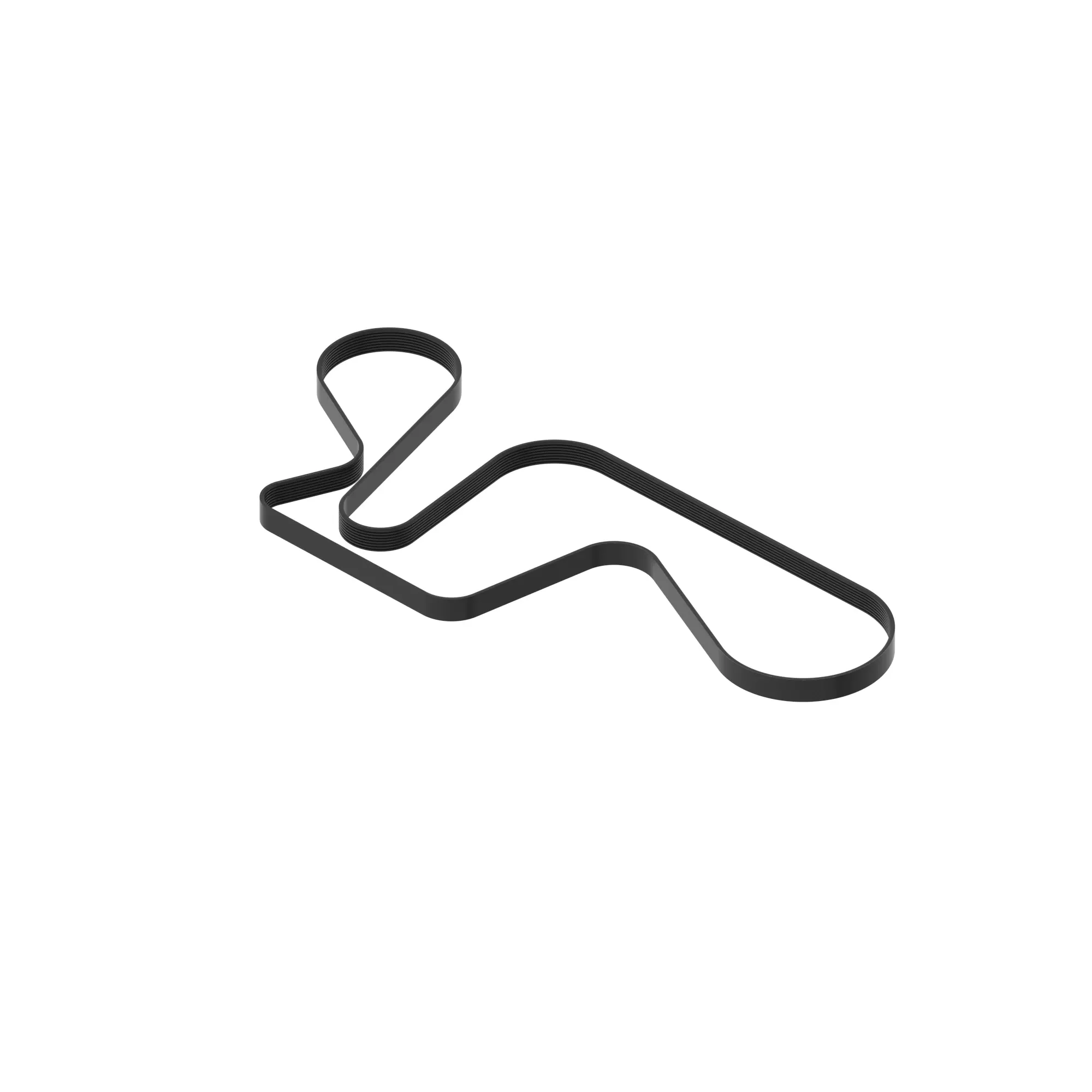 John Deere PK Section Engine Auxiliary Drive V-Belt - L203300
