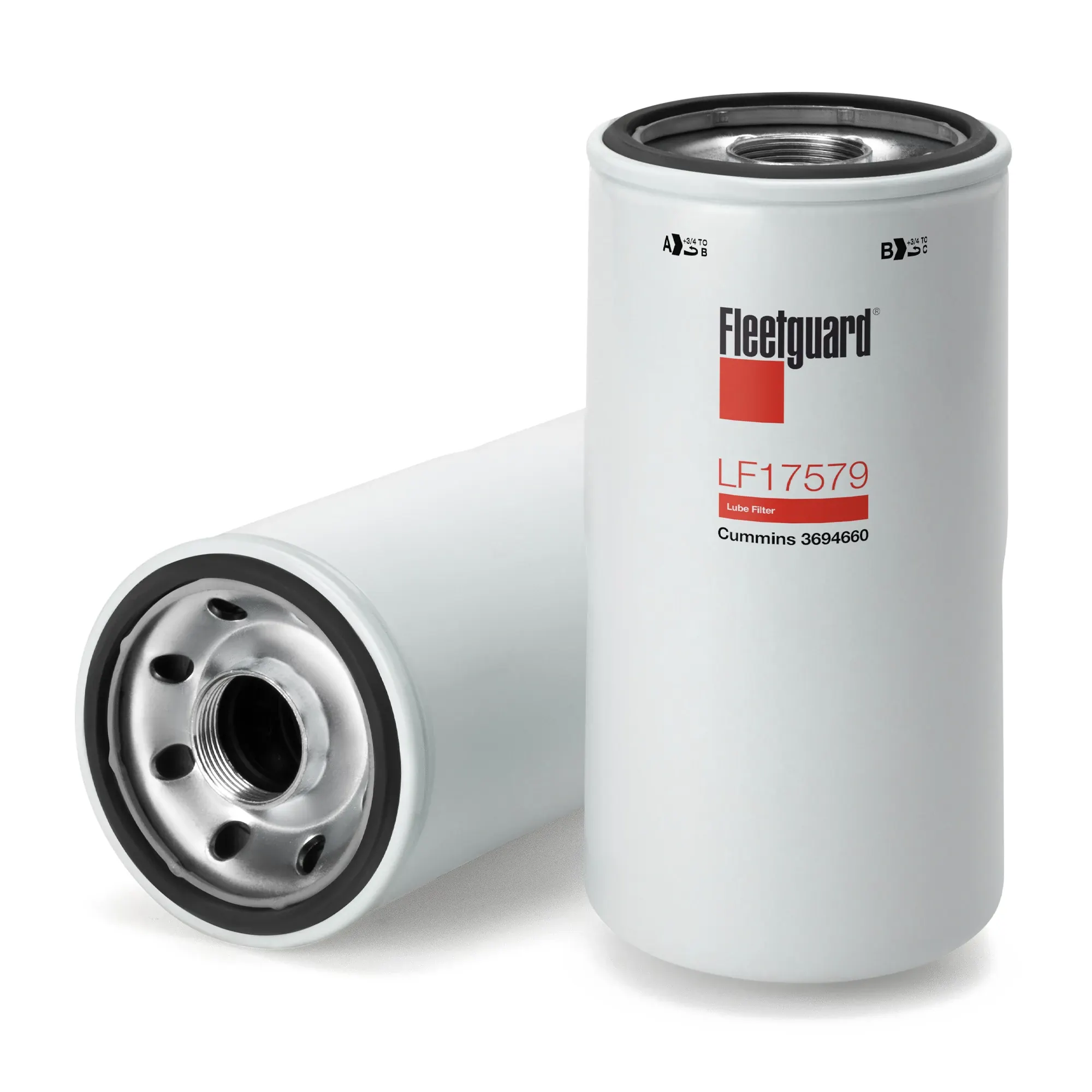 Fleetguard Premium Synthetic Spin-On Lube Filter - PMLF17579