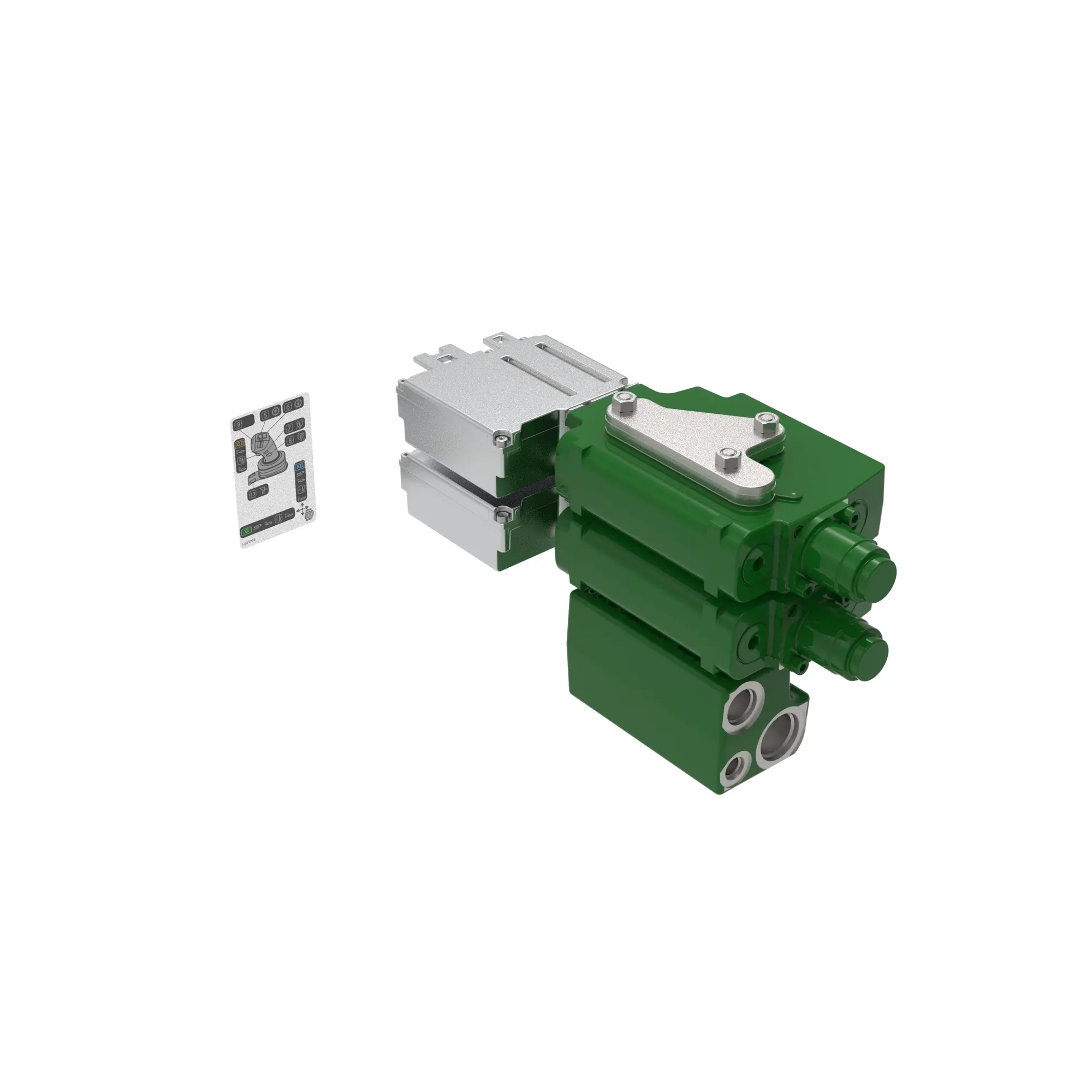 John Deere 2-Functions Electrical Midstack SCV Attachment - BL16541