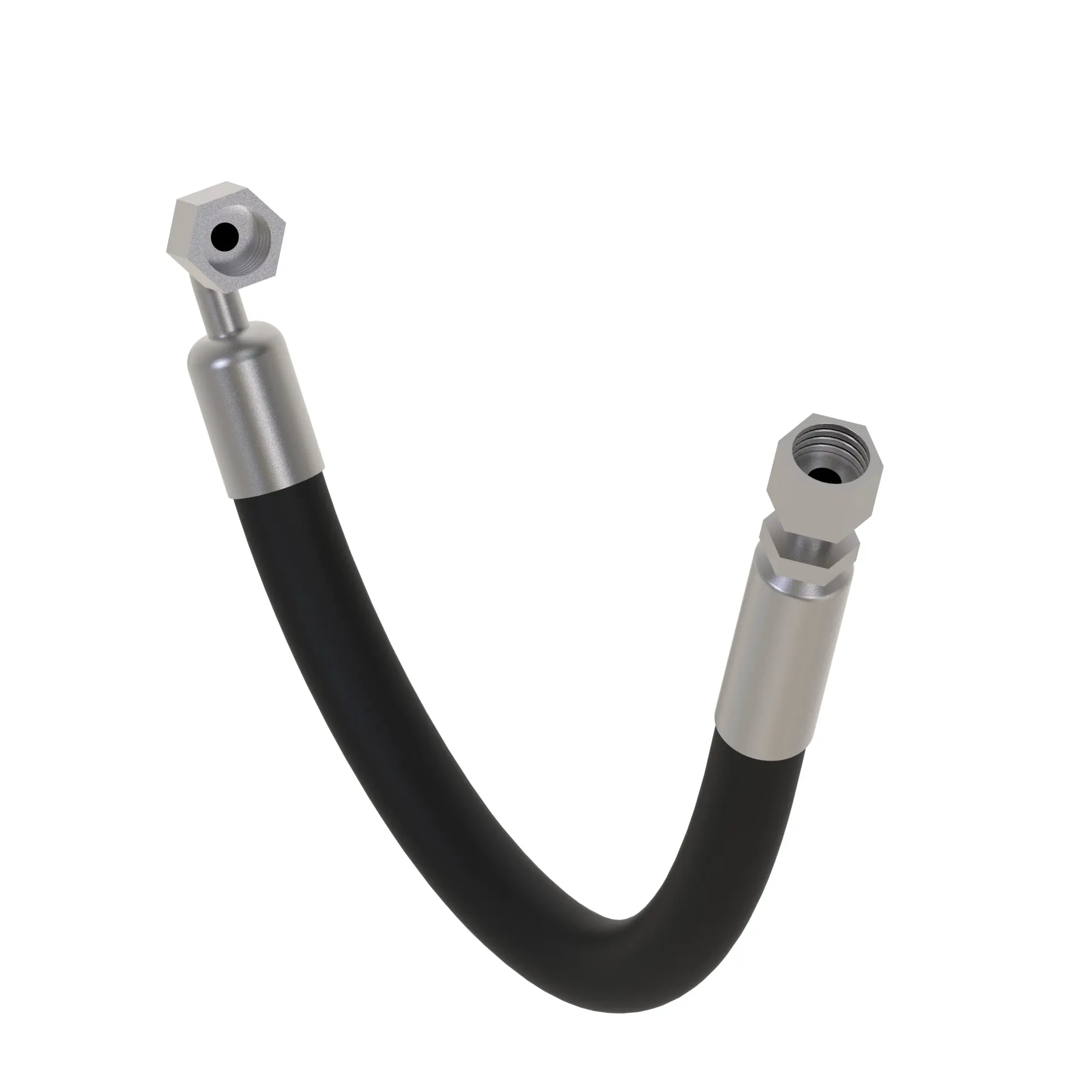 John Deere Main Hydraulic Valve to Control Valve Hose - AT381521