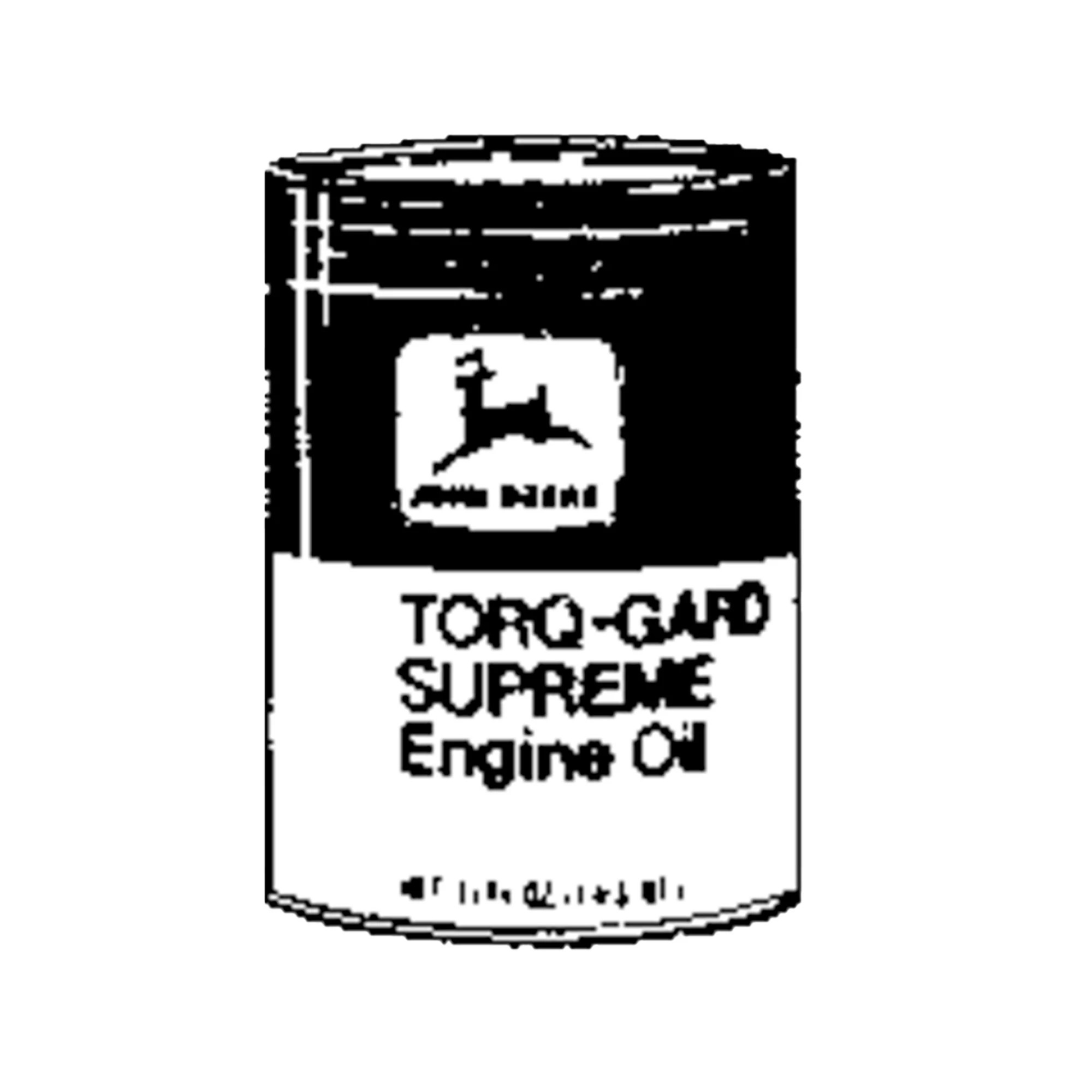 John Deere Engine Oil, Torq-Gard™ Supreme Plus-50™, SAE 15W-40, 946 ml (1 Quart) - TY6389