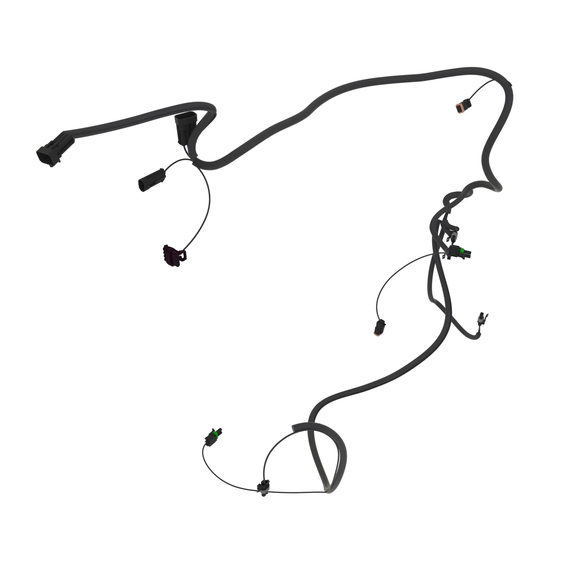 John Deere Front Chassis Wiring Harness - AT312075
