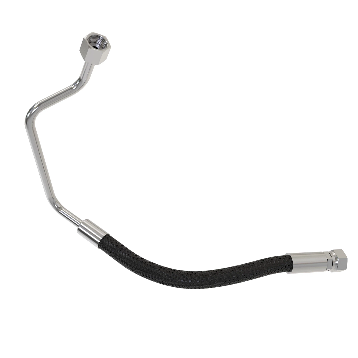 Oil Line, Cab Suspension, RH, Upper