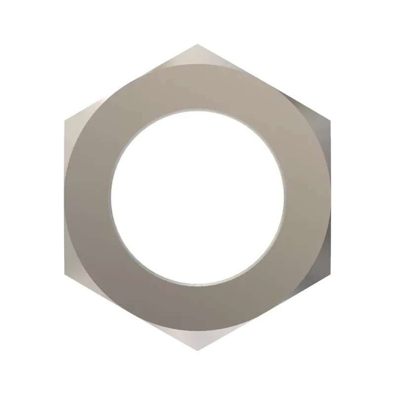 NUT HEX JAM 1 UNC-2B, Nut