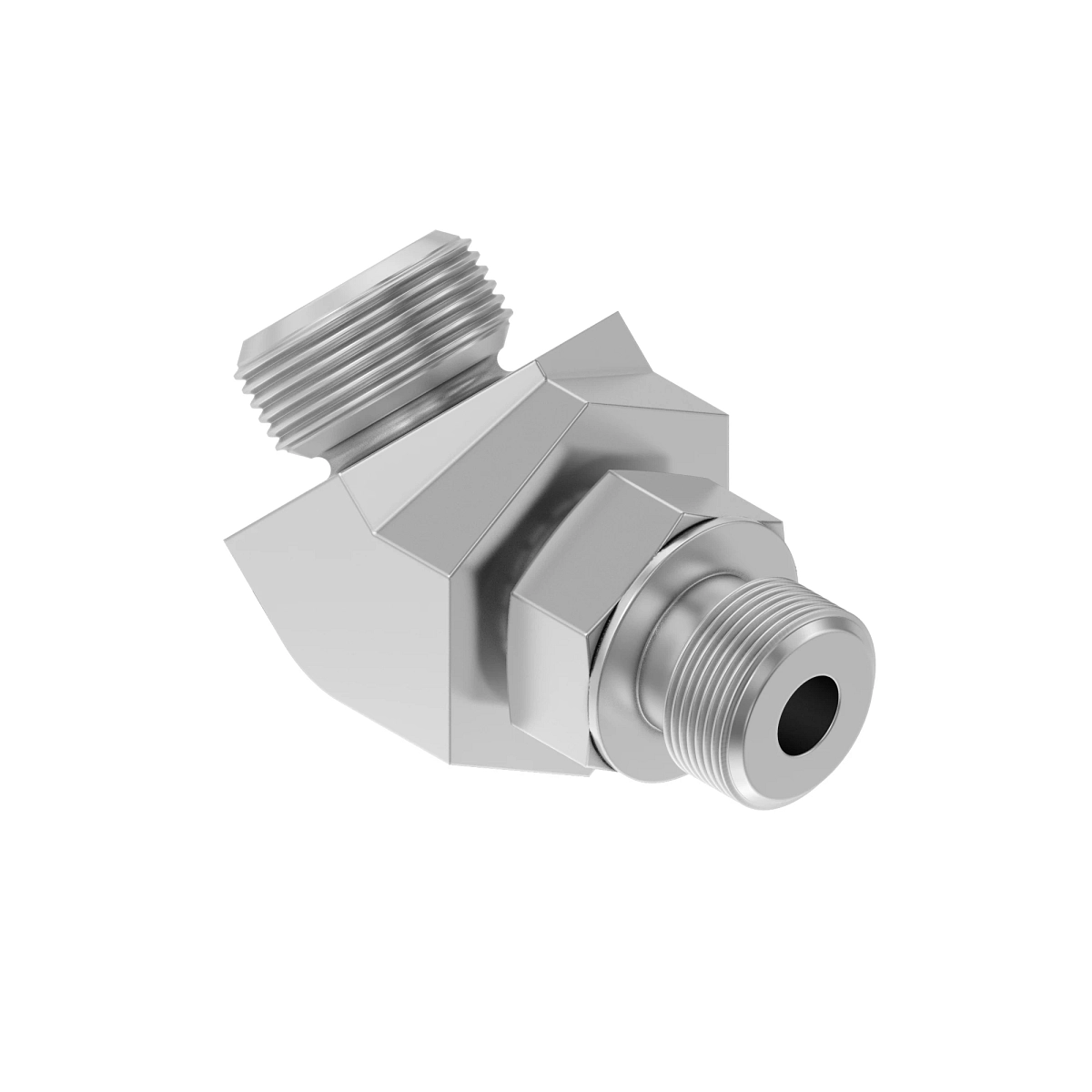 45 Deg Adj Stud Elbow (SDE45), ORFS