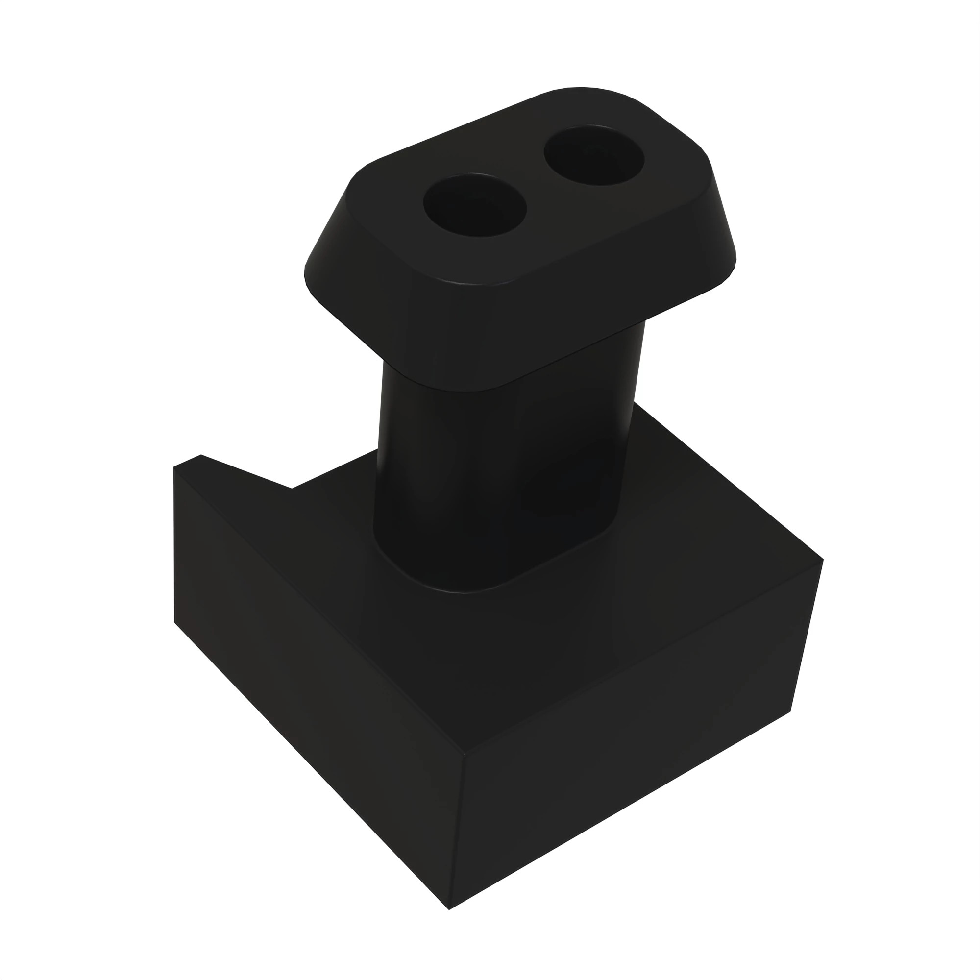 BOSCH 2WAY GLASS FILLED RCPT BLK