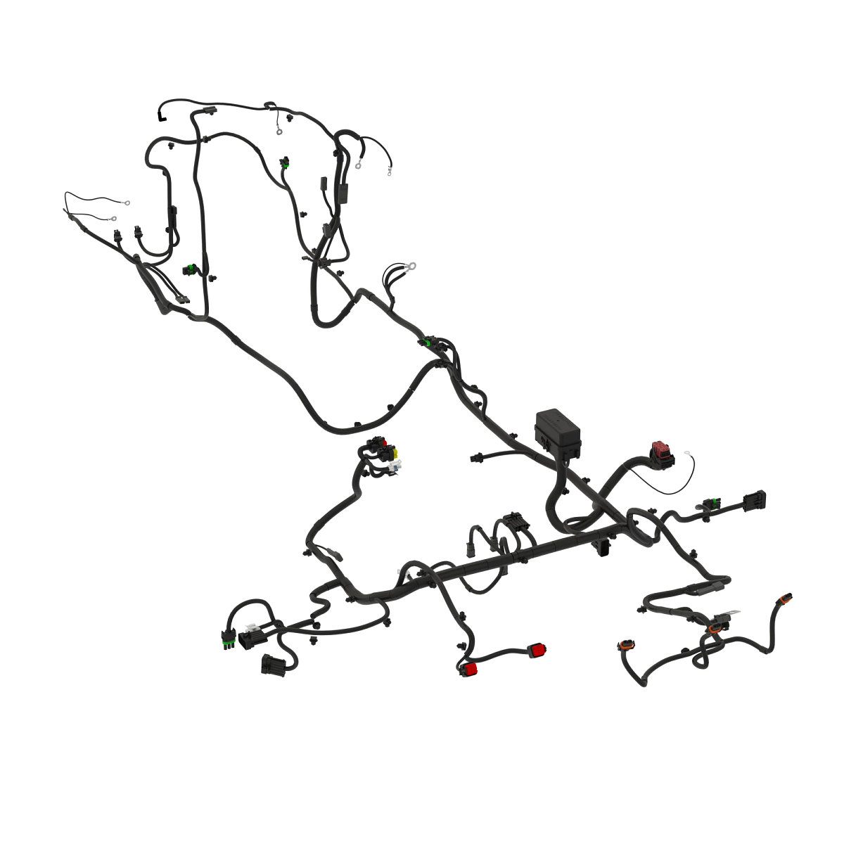 John Deere E-Cut™ Main Wiring Harness, Non Tier 4 - AUC17189