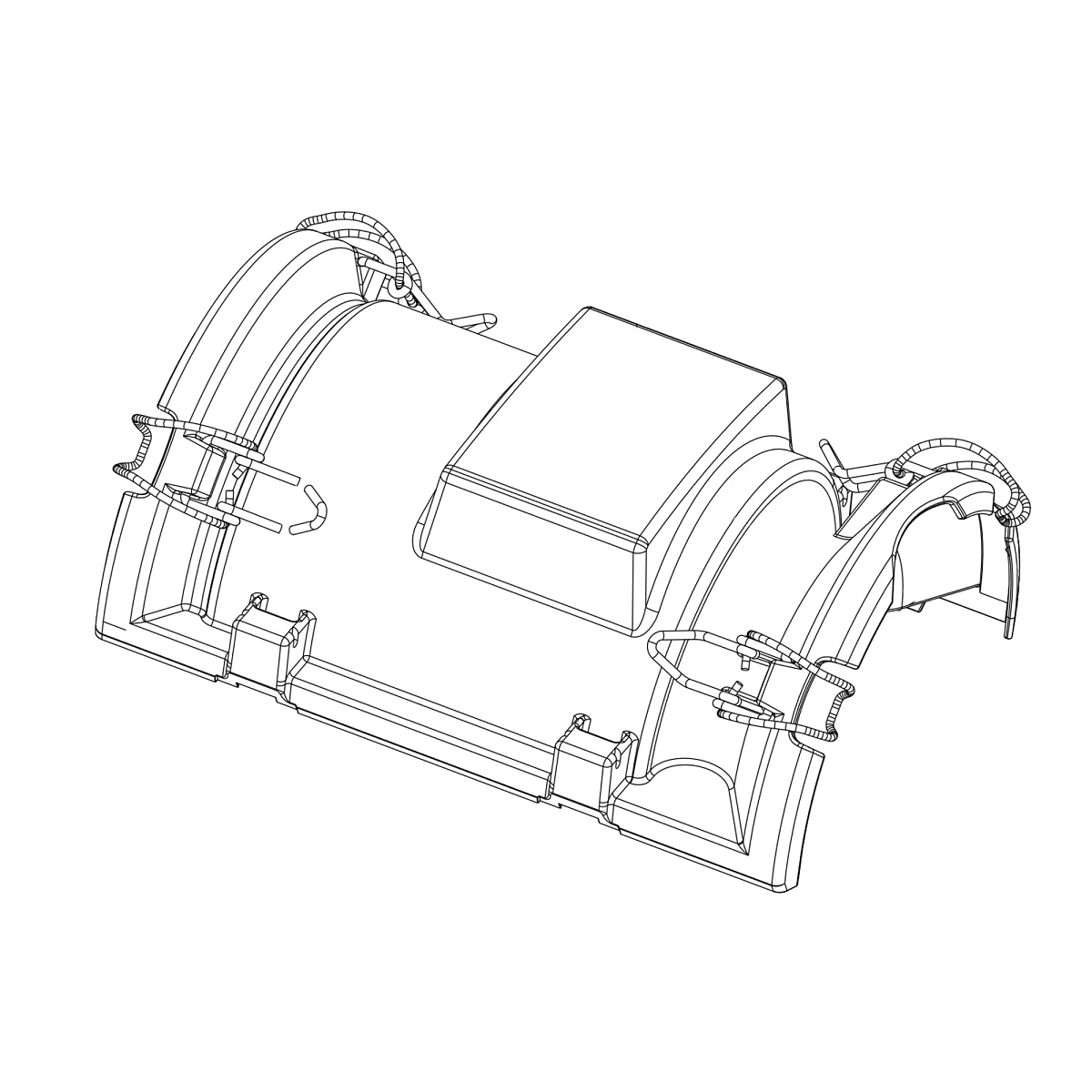 Cover, Powercore Air Cleaner