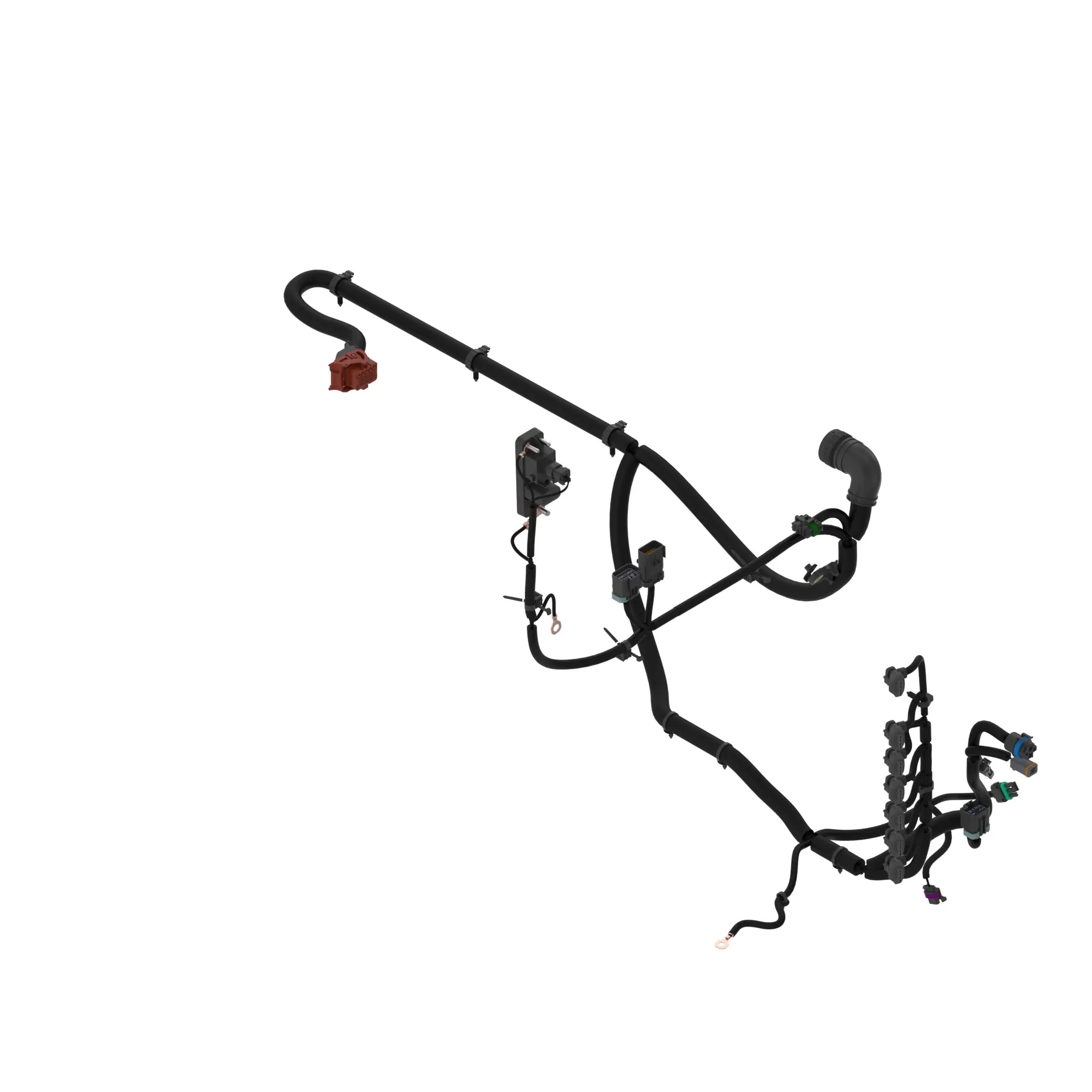 John Deere Electro-Hydraulic Hitch Wiring Harness - RE315312