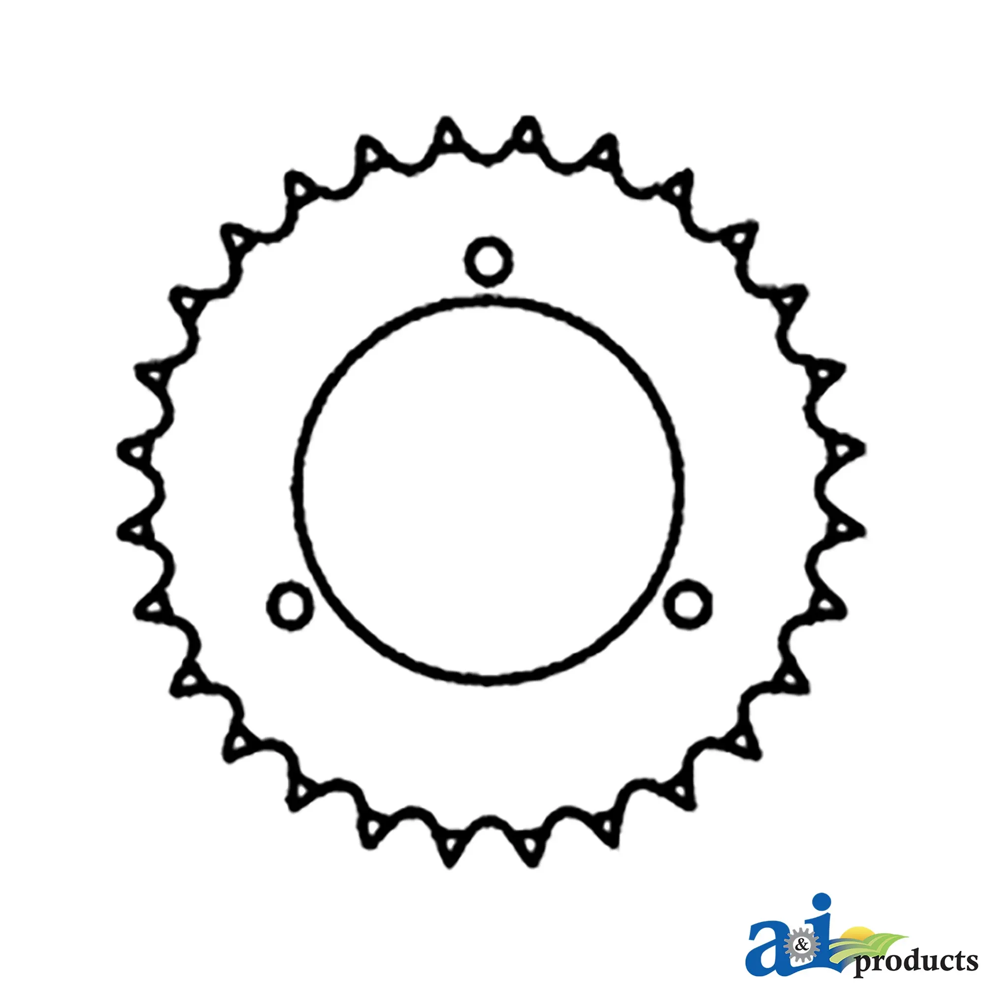A&I Products Chain Sprocket, 28 Teeth - A-H93477