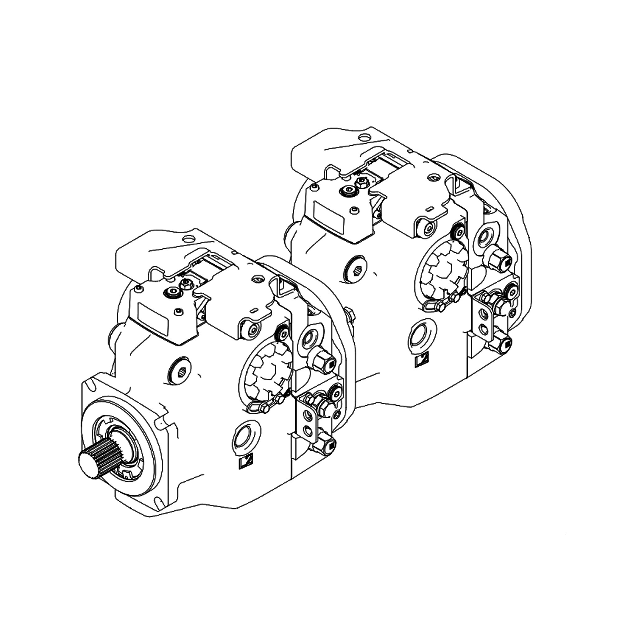 John Deere Overhaul Seal Kit - AT496712