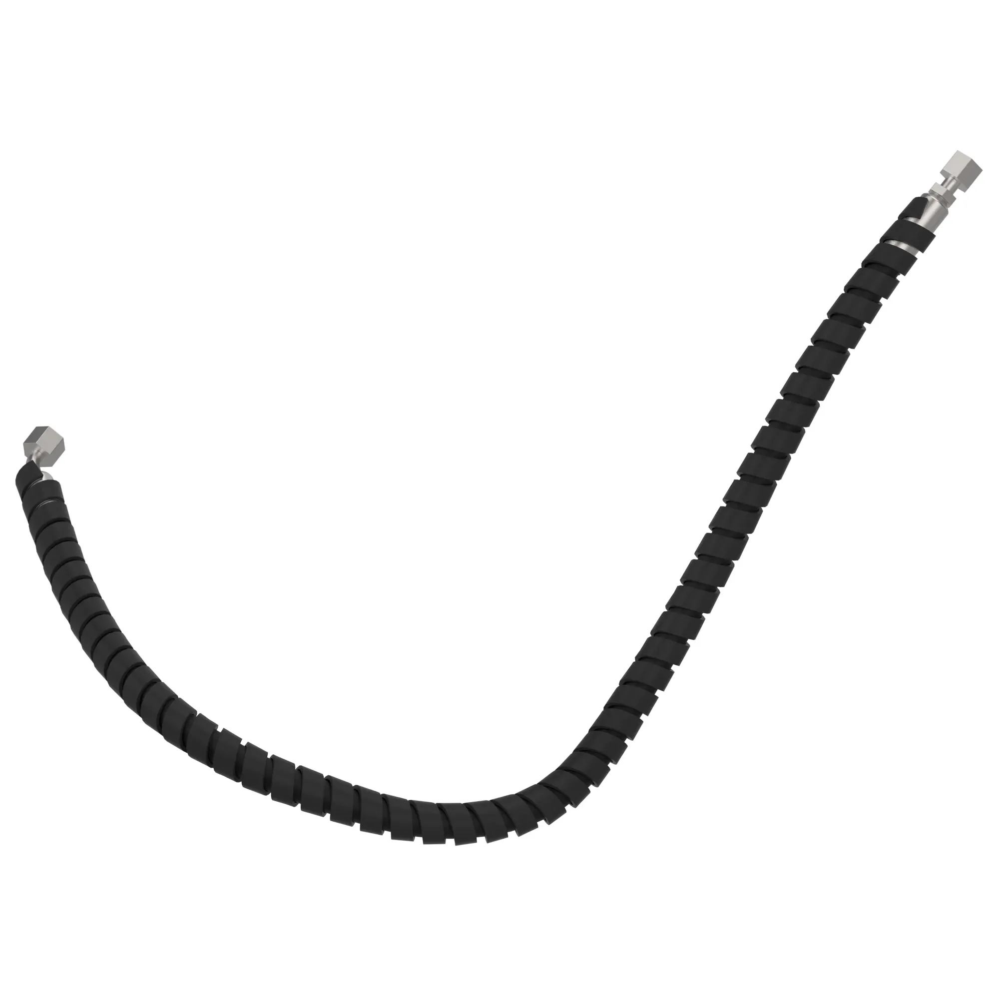 John Deere Outlet Section Valve to Grapple Rotate Motor Hydraulic Hose - AT469334