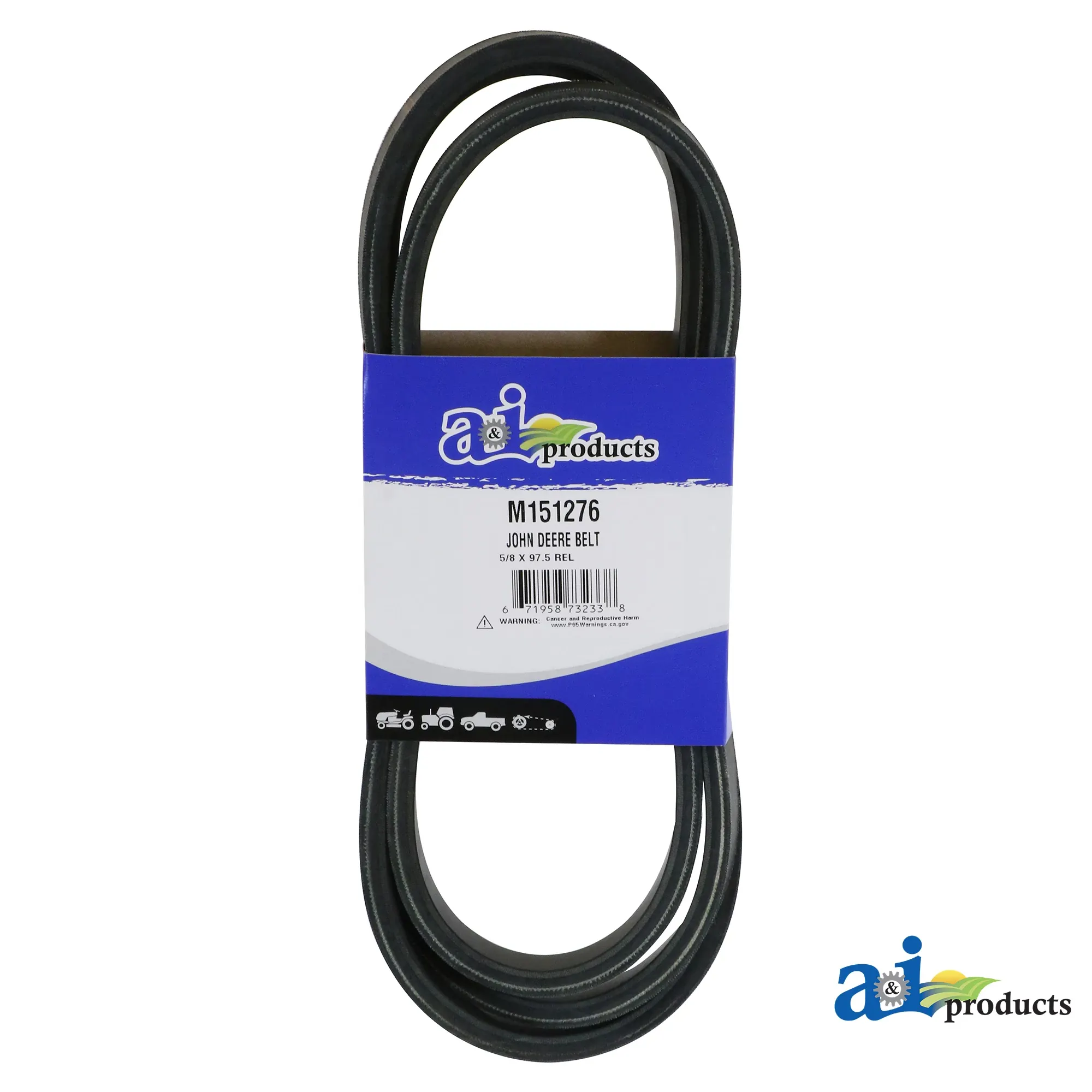 A&I Products Powertrain Drive V-Belt, Effective Length 2468 mm (97.2 inch) - A-M151276