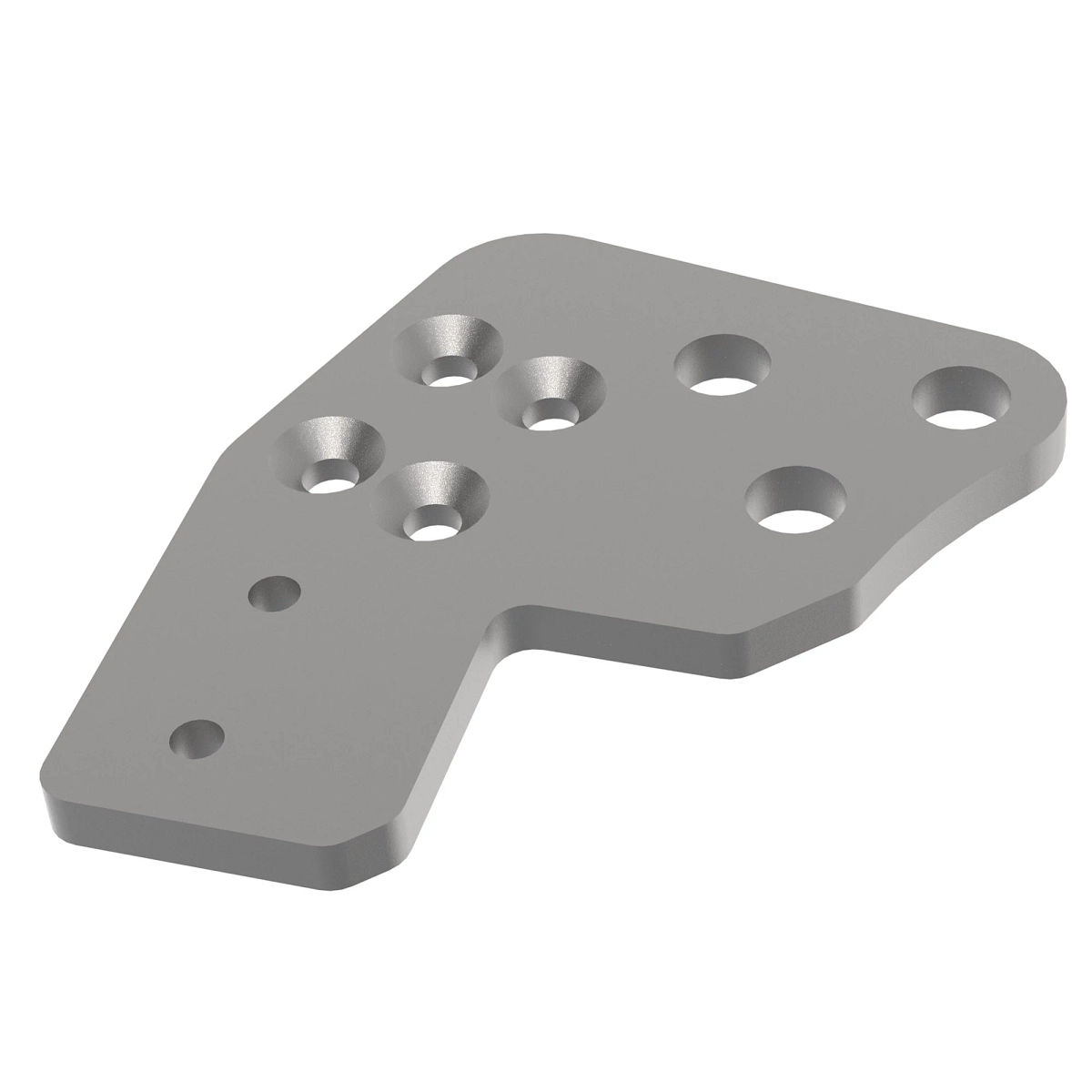 Mounting, Left, Scraper